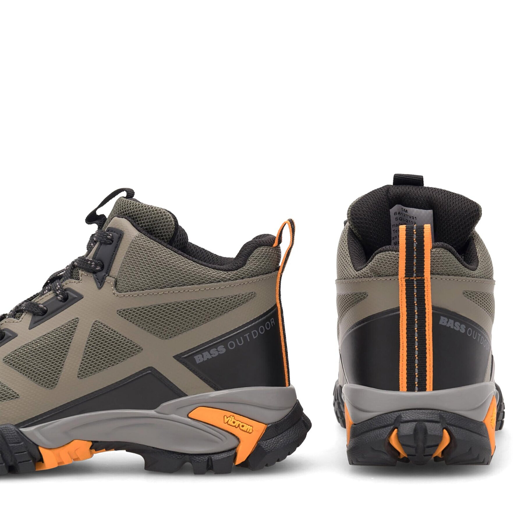 BASS OUTDOOR Туристически BA12TV01 Зелен - Pepit.bg