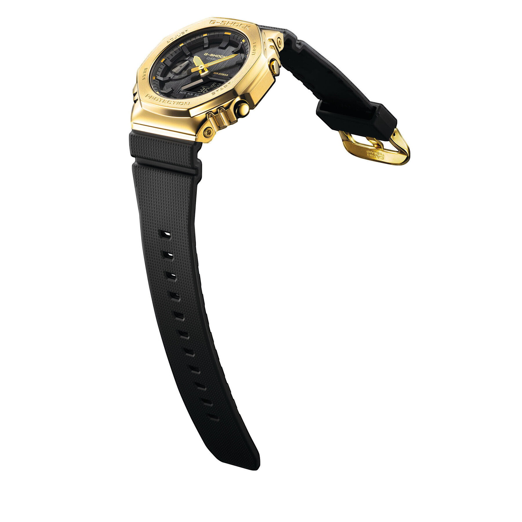 G-Shock Часовник Casio CasiOak GM-2100G-1A9ER Черен - Pepit.bg