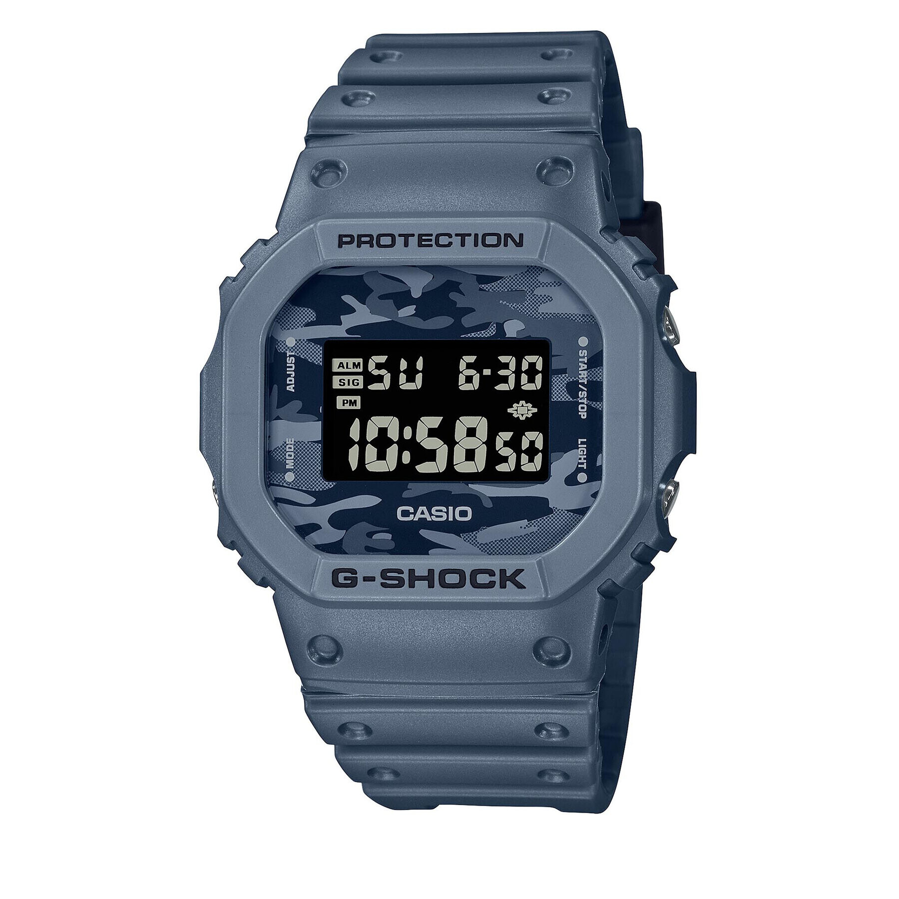 G-Shock Часовник DW-5600CA-2ER Син - Pepit.bg