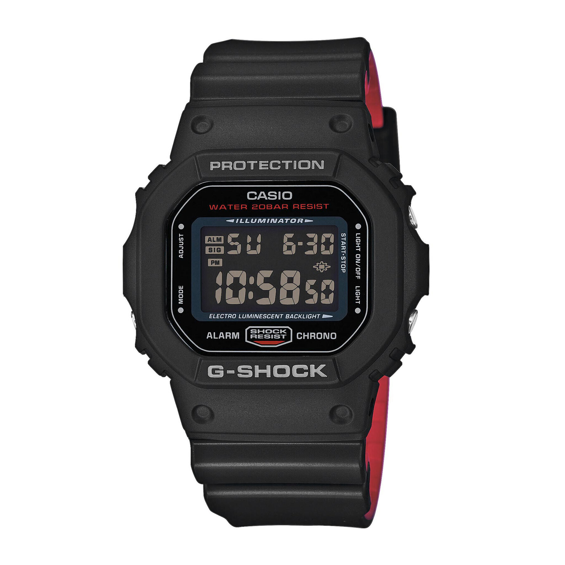 G-Shock Часовник DW-5600HR-1ER Черен - Pepit.bg