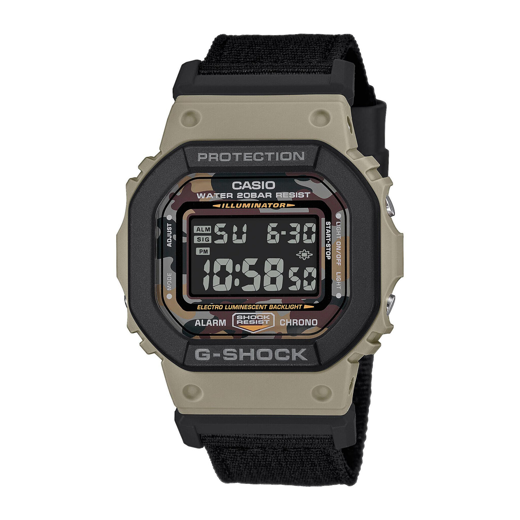 G-Shock Часовник DW-5610SUS-5ER Черен - Pepit.bg