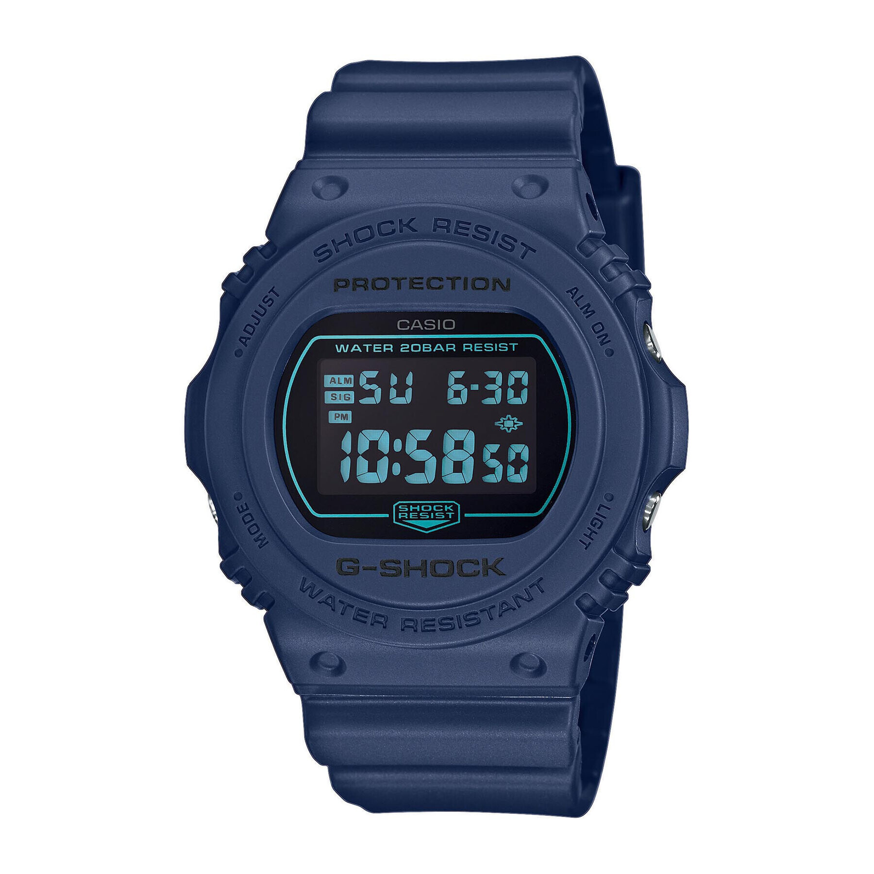 G-Shock Часовник DW-5700BBM-2ER Тъмносин - Pepit.bg