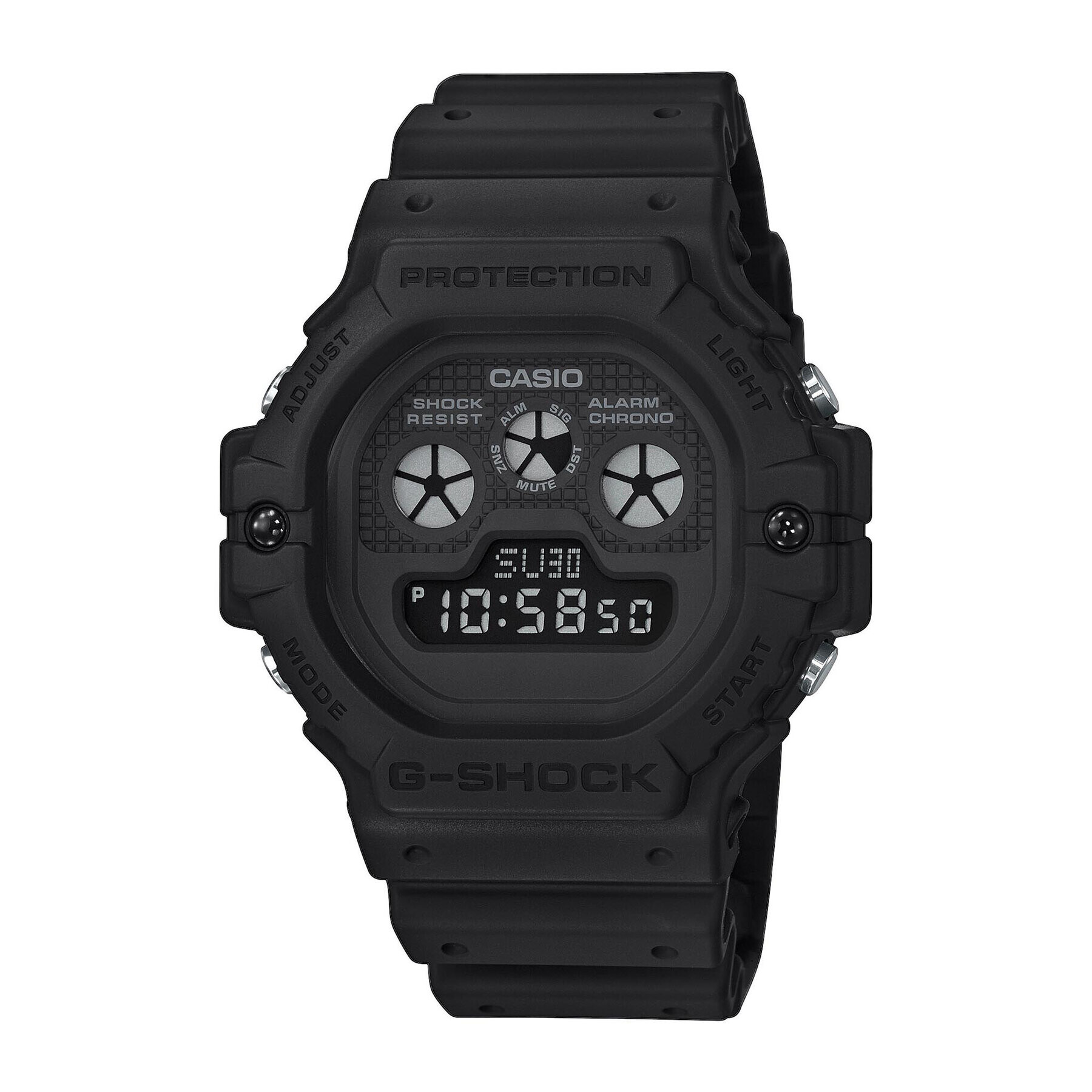 G-Shock Часовник DW-5900BB-1ER Черен - Pepit.bg