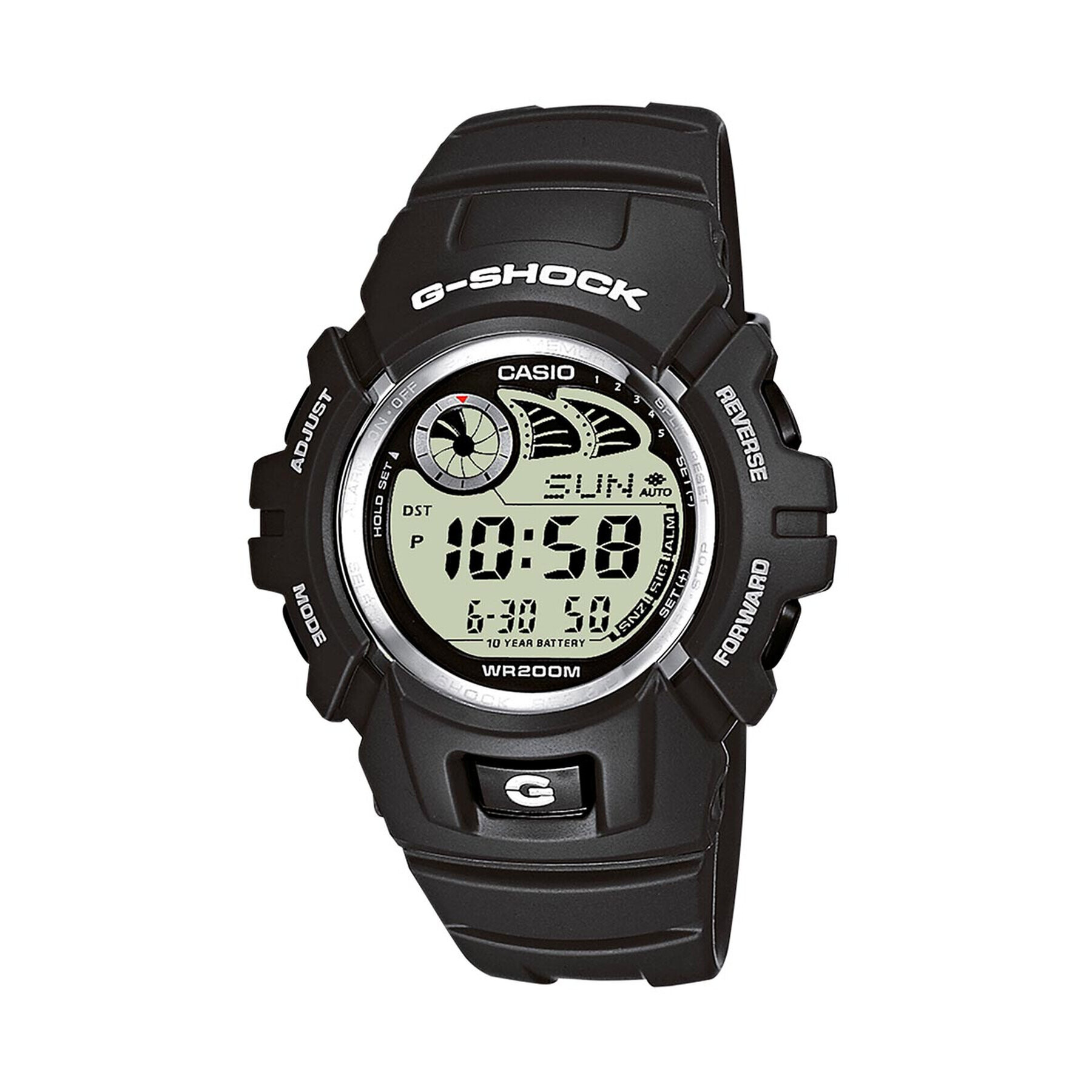 G-Shock Часовник G-2900F-8VER Черен - Pepit.bg