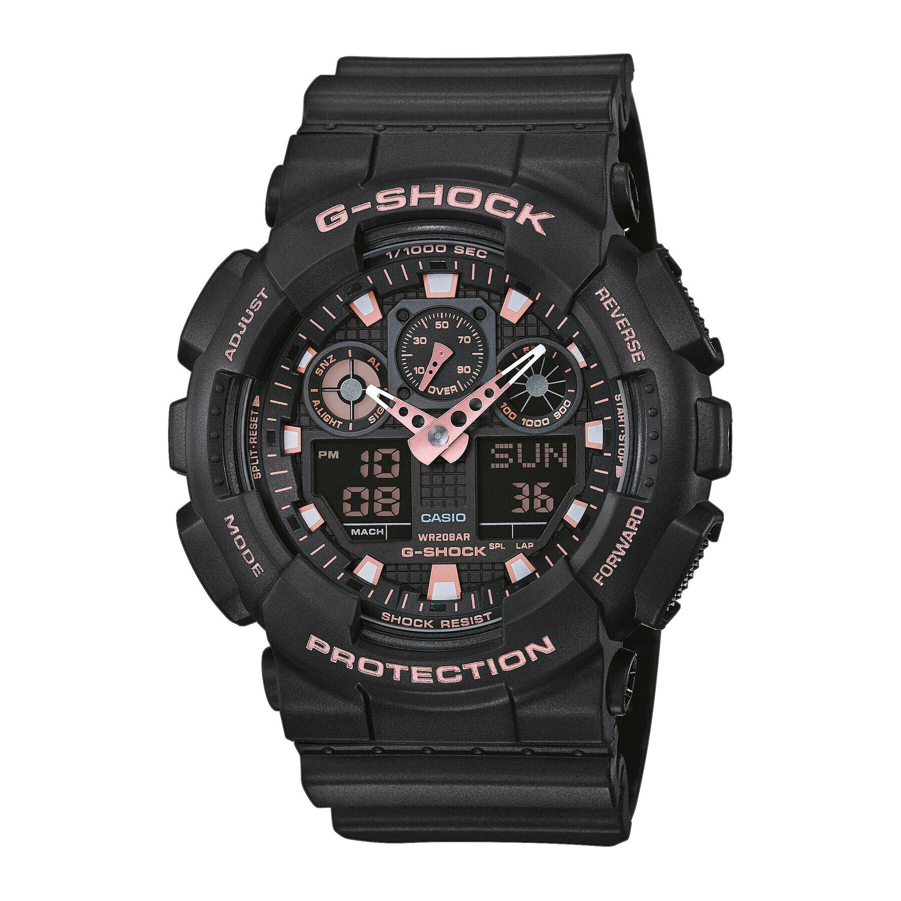 G-Shock Часовник GA-100GBX-1A4ER Черен - Pepit.bg