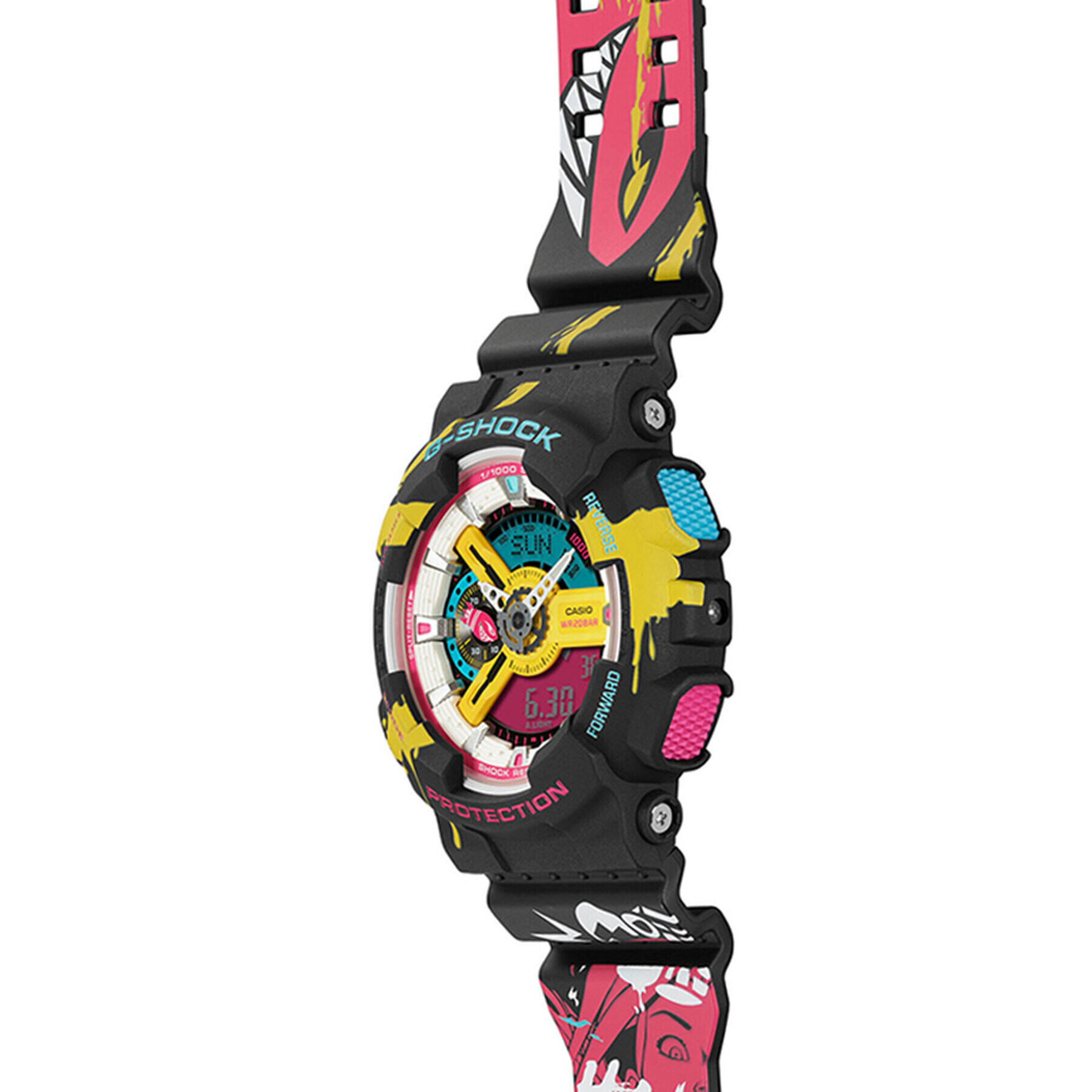 G-Shock Часовник GA-110LL-1AER Черен - Pepit.bg