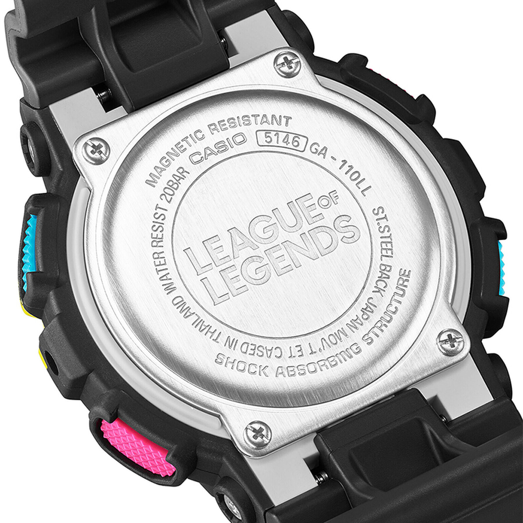 G-Shock Часовник GA-110LL-1AER Черен - Pepit.bg
