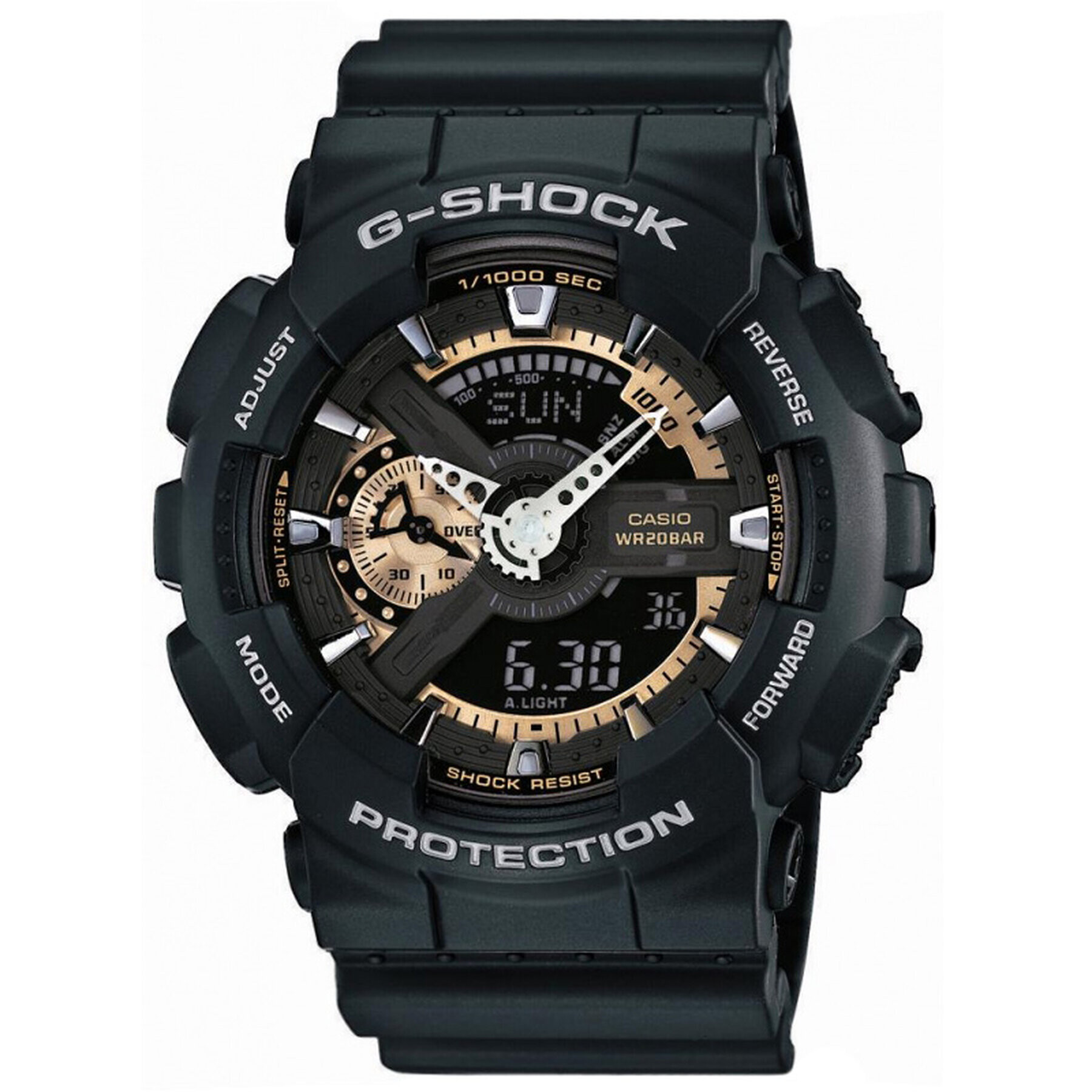 G-Shock Часовник GA-110RG-1AER Черен - Pepit.bg