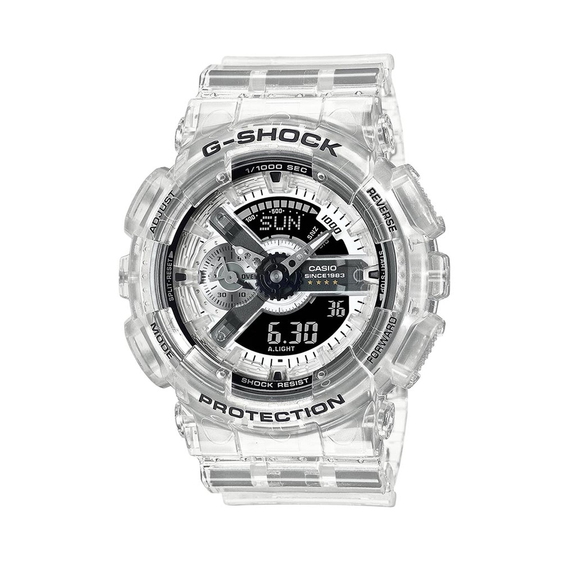 G-Shock Часовник GA-114RX-7AER Прозрачен - Pepit.bg
