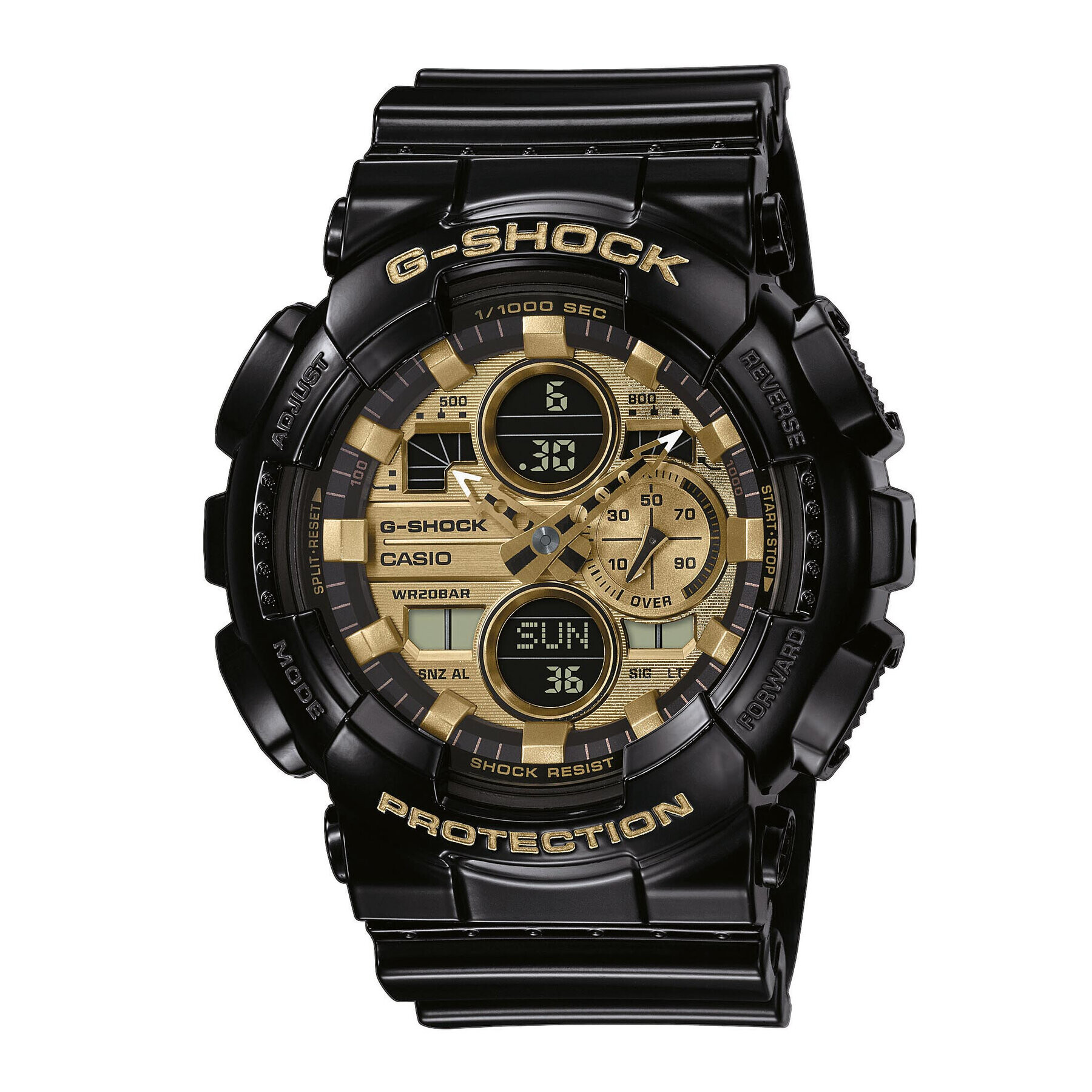 G-Shock Часовник GA-140GB-1A1ER Черен - Pepit.bg