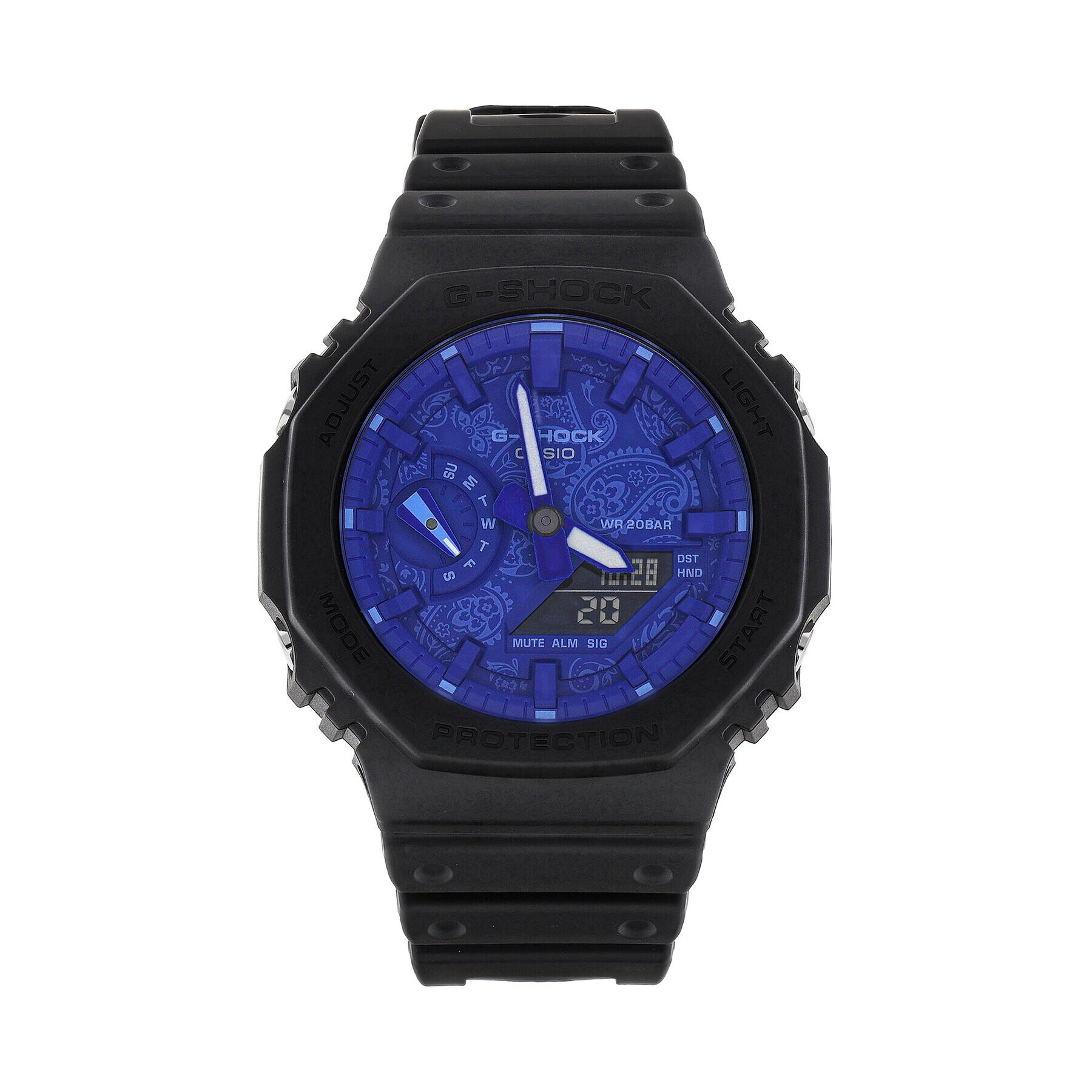 G-Shock Часовник GA-2100BP-1AER Черен - Pepit.bg