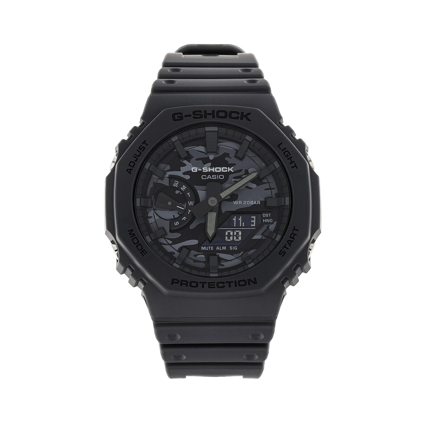 G-Shock Часовник GA-2100CA-8AER Сив - Pepit.bg