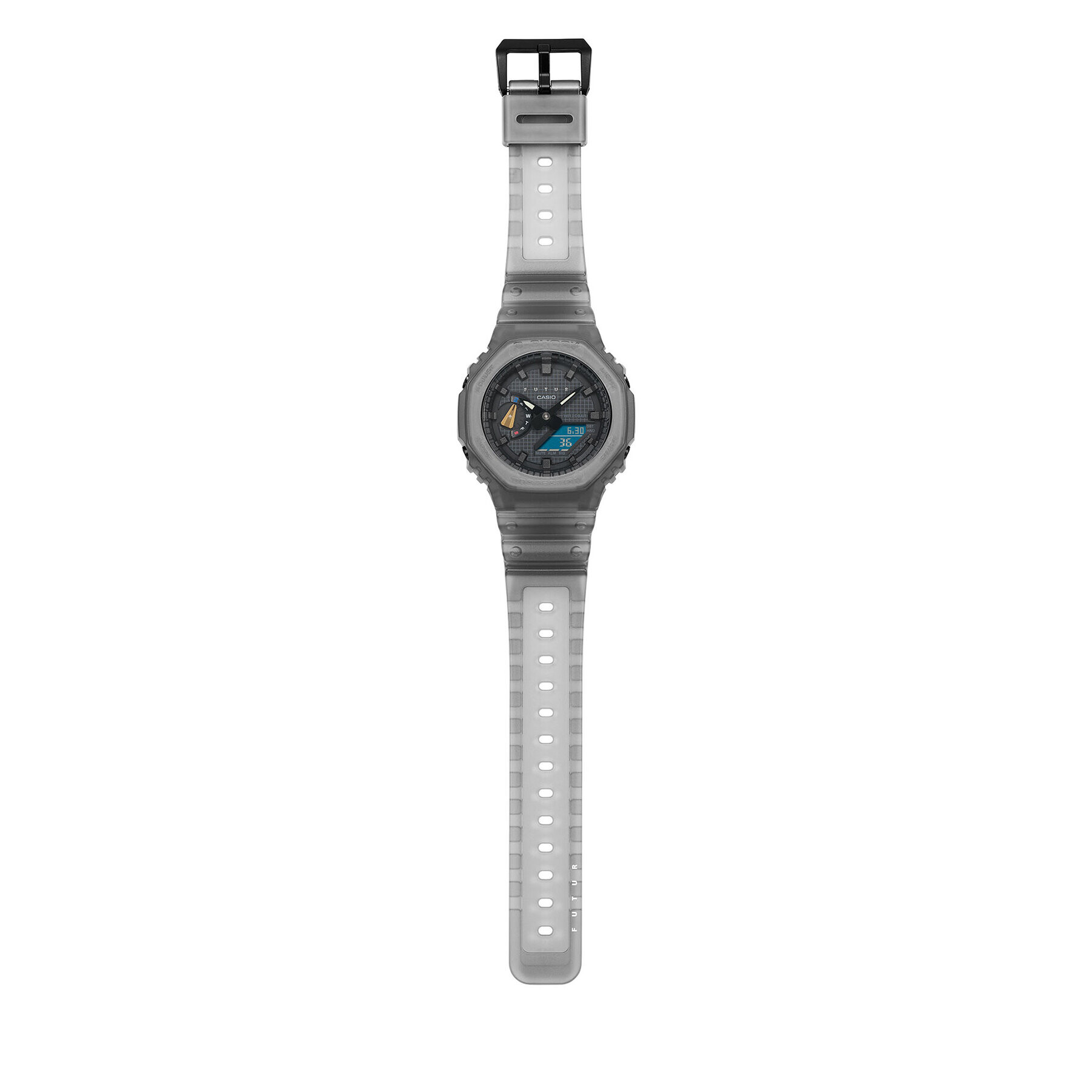 G-Shock Часовник GA-2100FT -8AER Сив - Pepit.bg