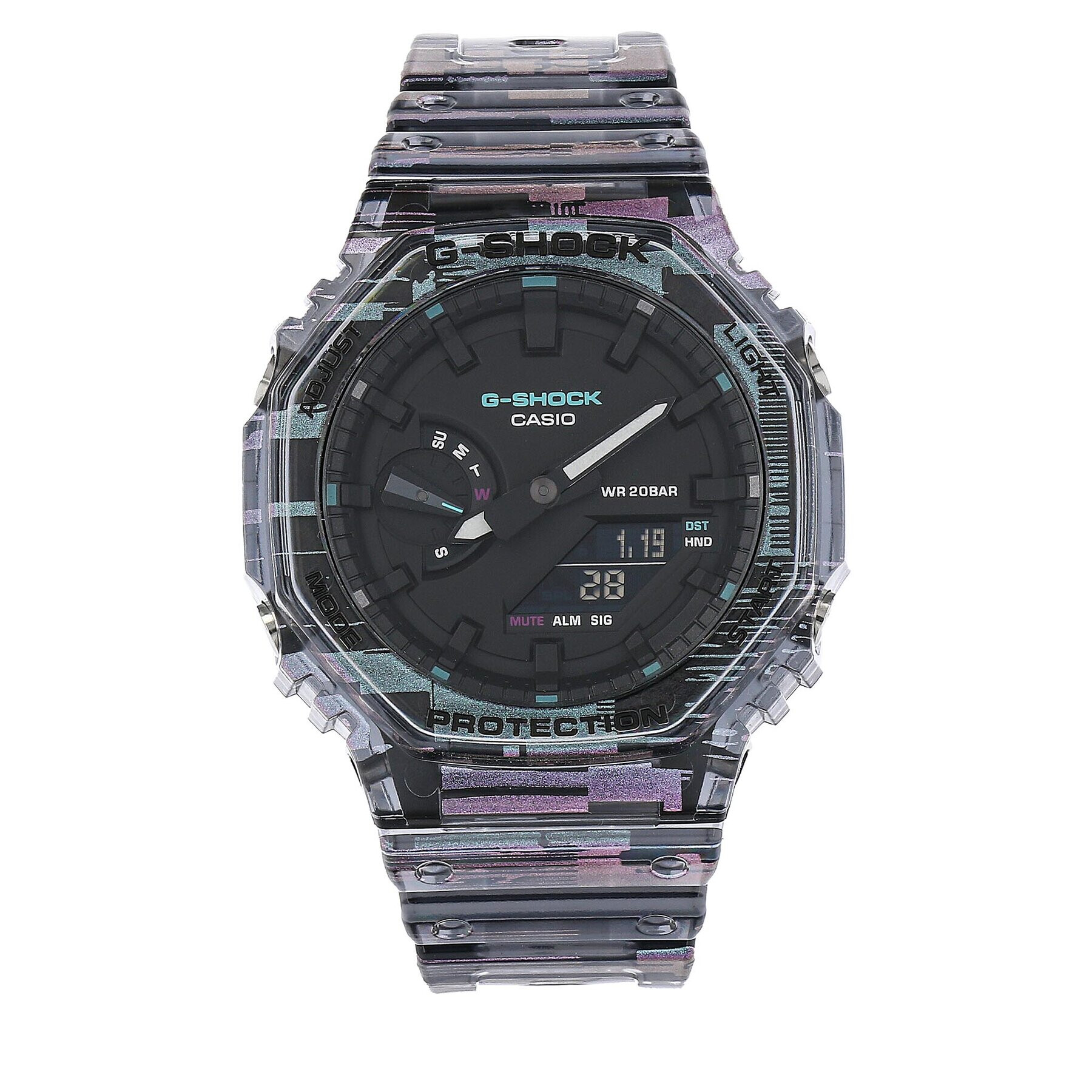 G-Shock Часовник GA-2100NN-1AER Сив - Pepit.bg