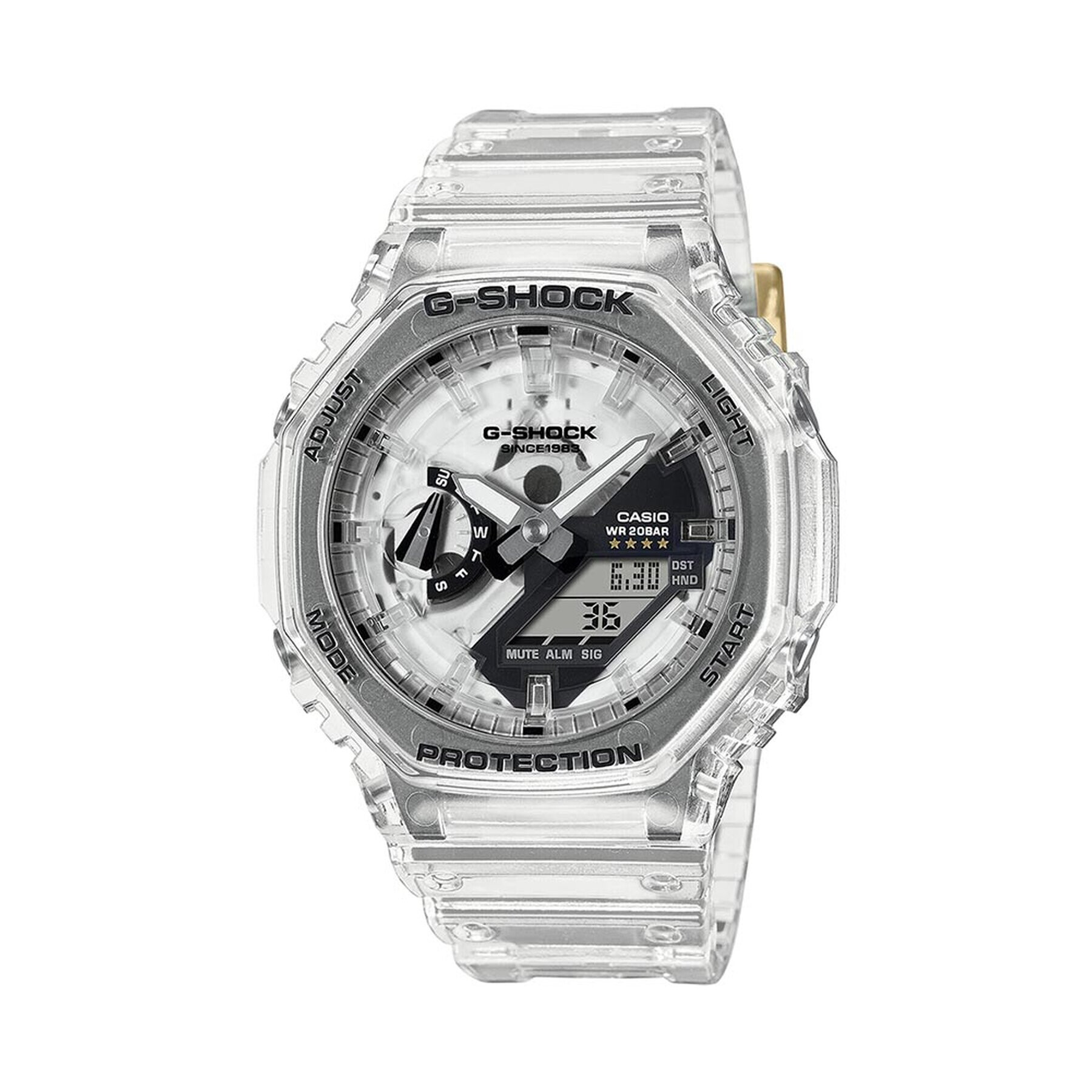 G-Shock Часовник GA-2140RX-7AER Прозрачен - Pepit.bg