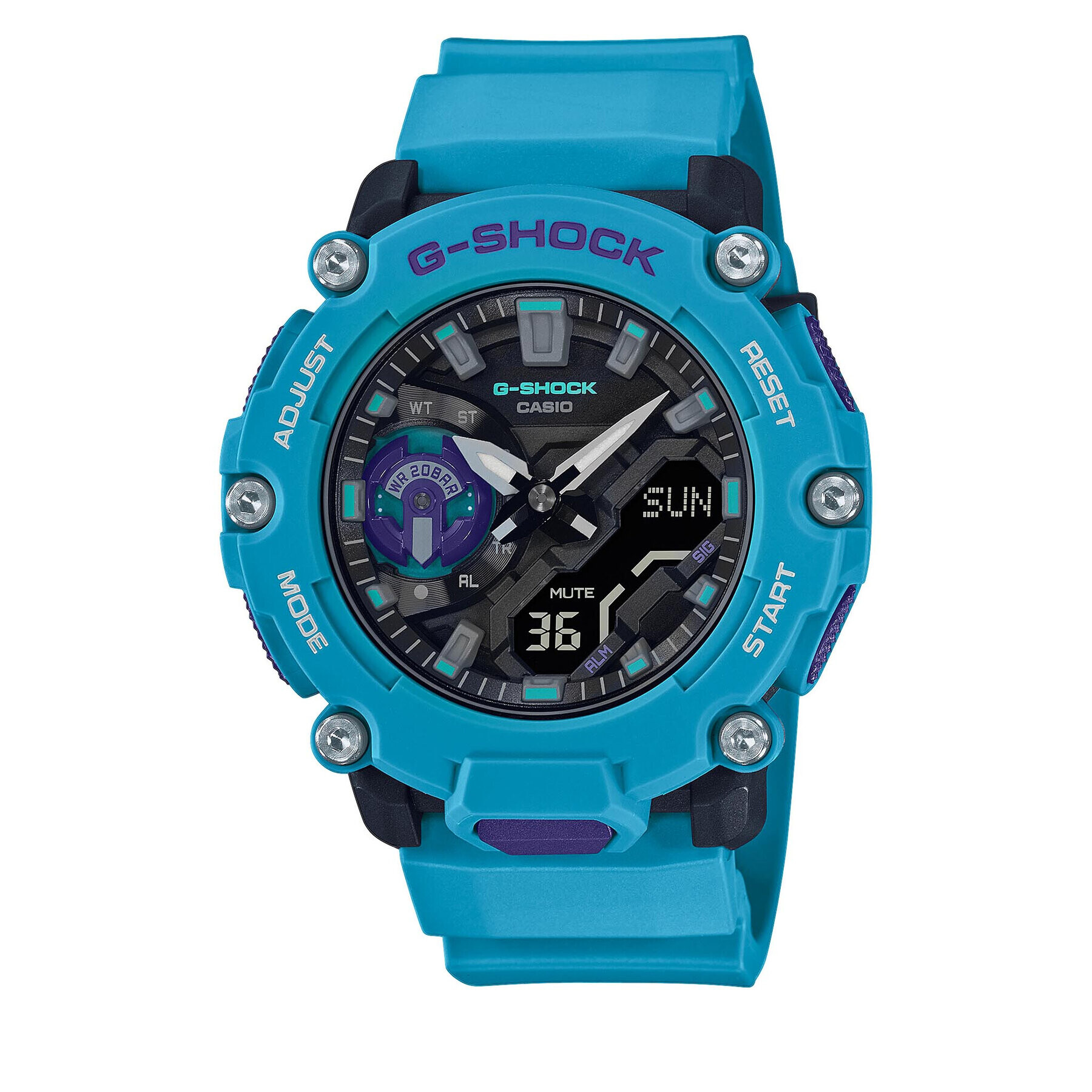 G-Shock Часовник GA-2200-2AER Син - Pepit.bg