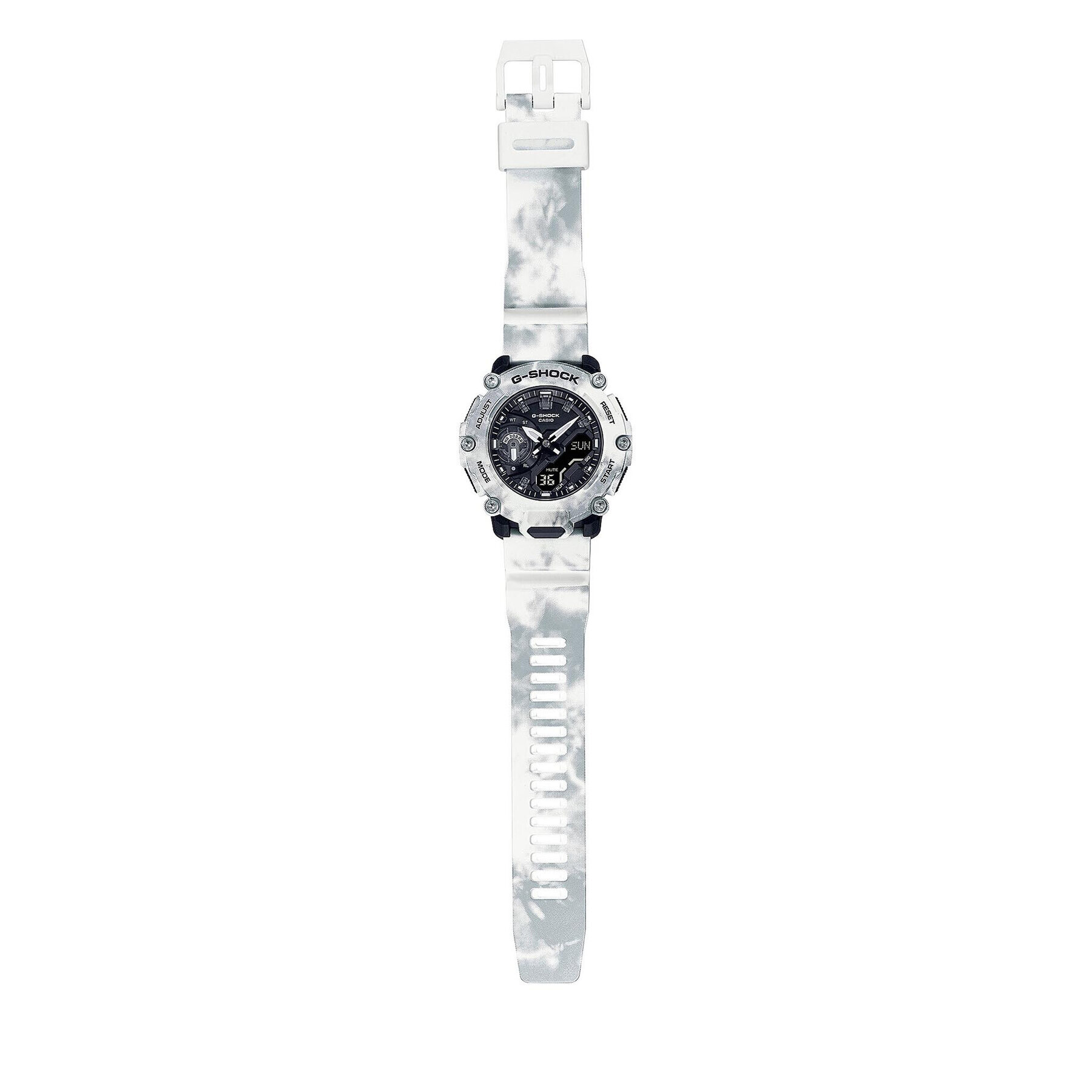 G-Shock Часовник GA-2200GC-7AER Бял - Pepit.bg