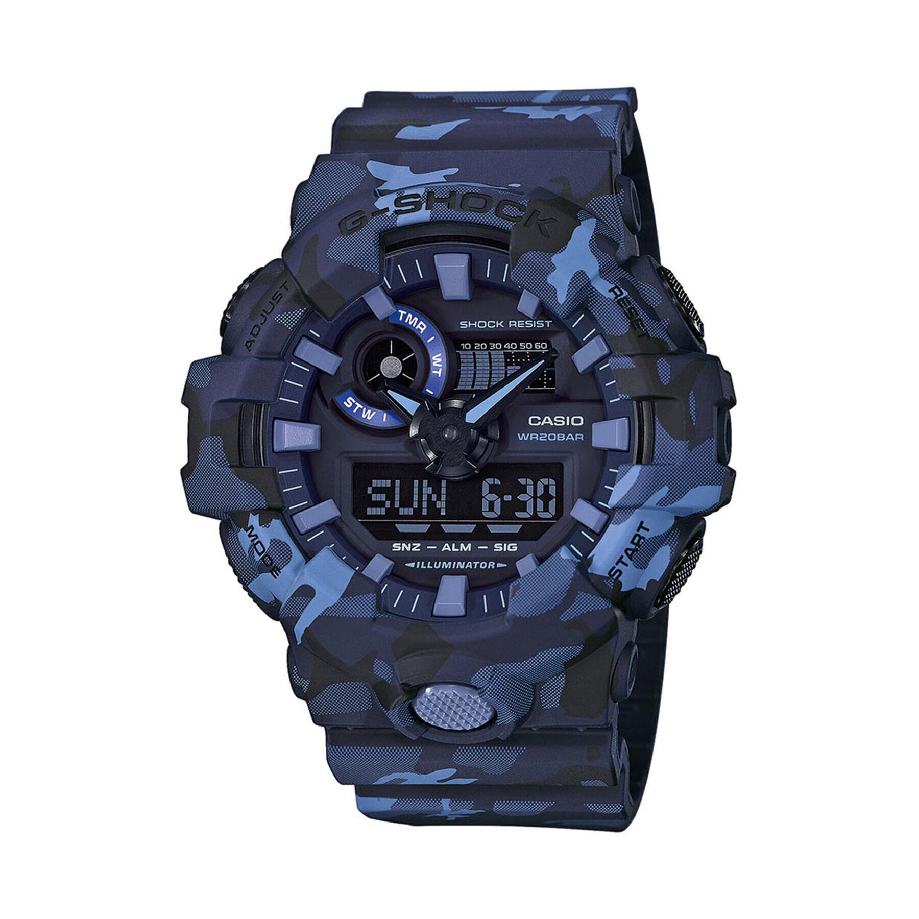 G-Shock Часовник GA-700CM-2AER Тъмносин - Pepit.bg