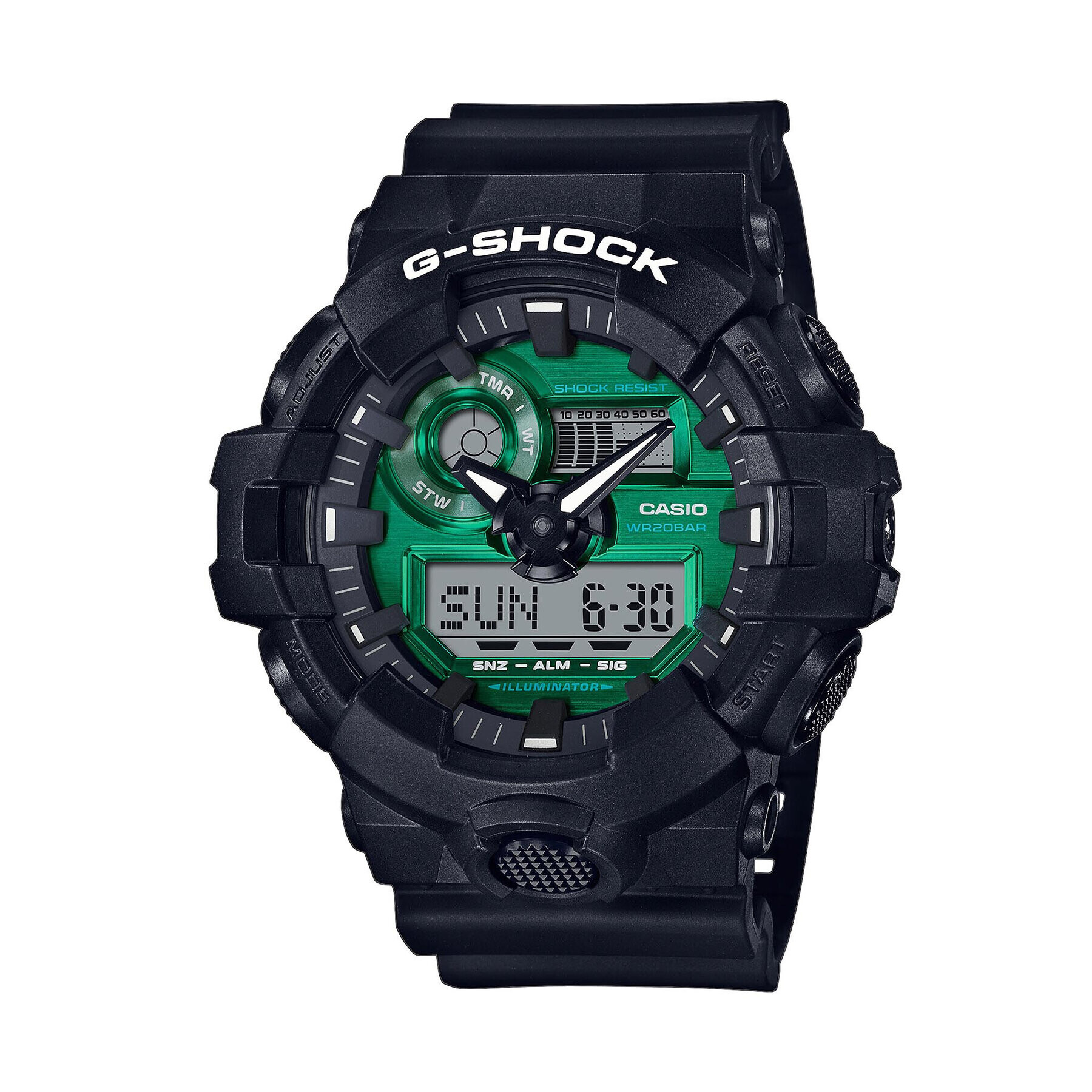 G-Shock Часовник GA-700MG-1AER Черен - Pepit.bg