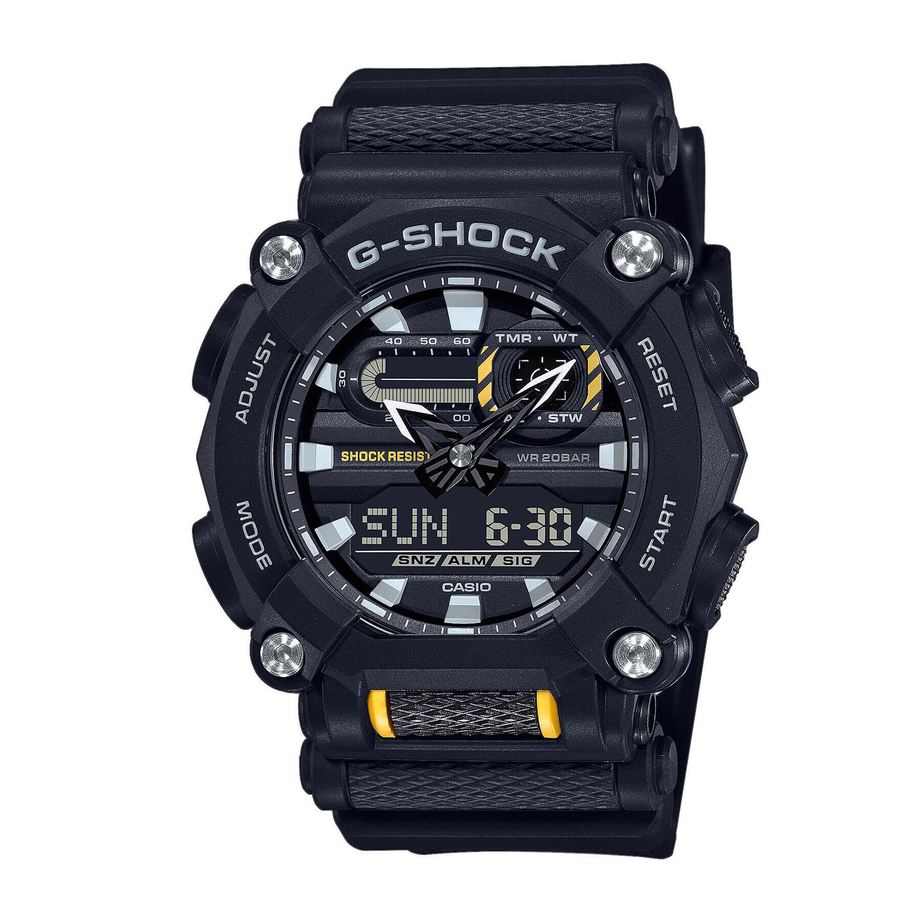 G-Shock Часовник GA-900-1AER Черен - Pepit.bg