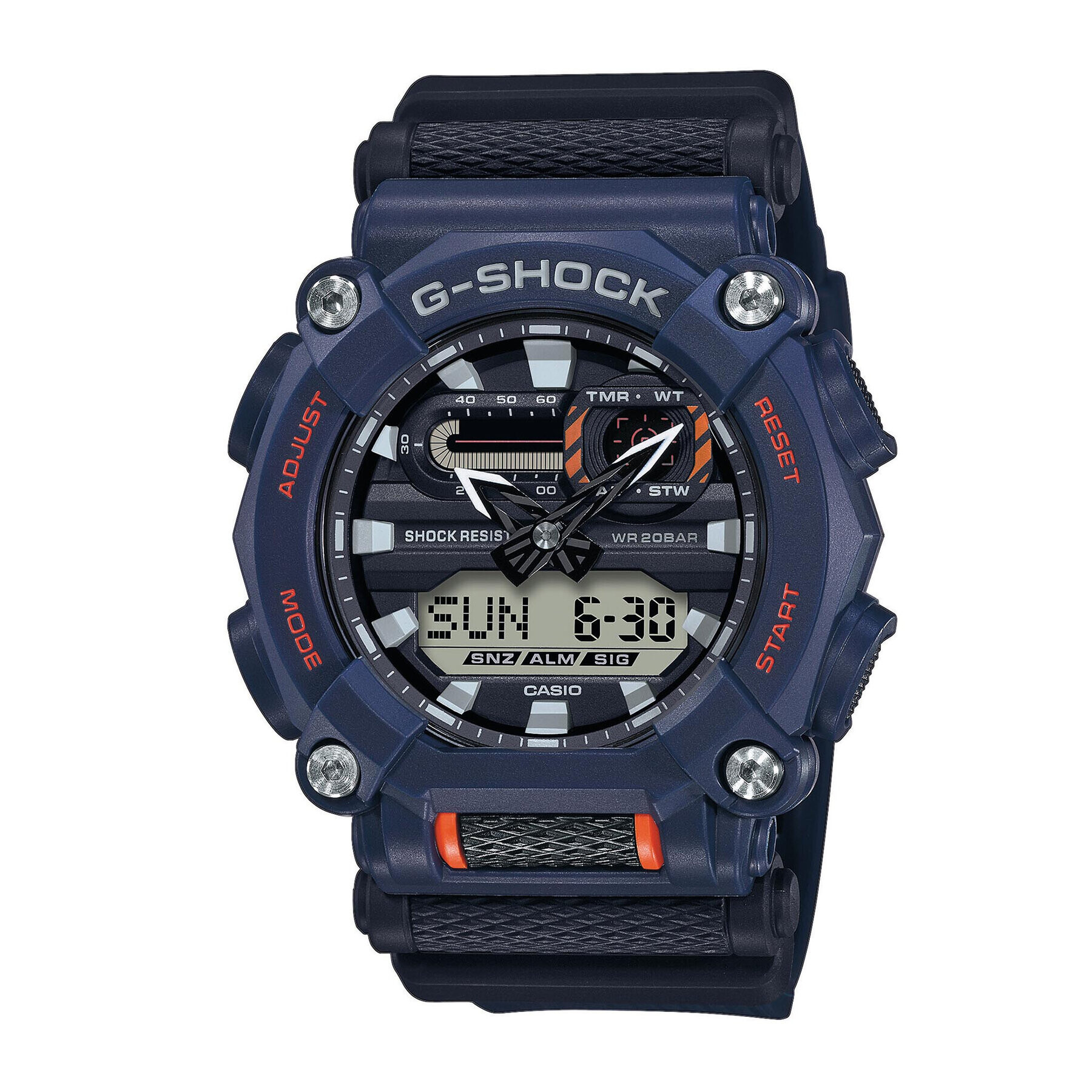 G-Shock Часовник GA-900-2AER Тъмносин - Pepit.bg