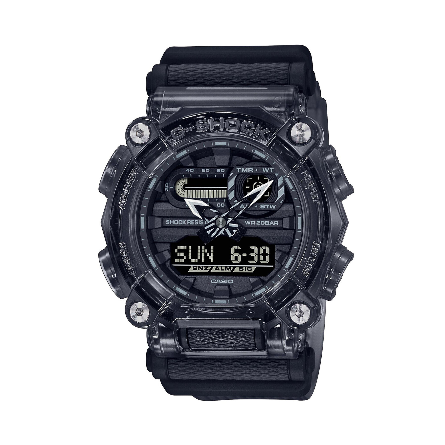 G-Shock Часовник GA-900SKE-8AER Черен - Pepit.bg
