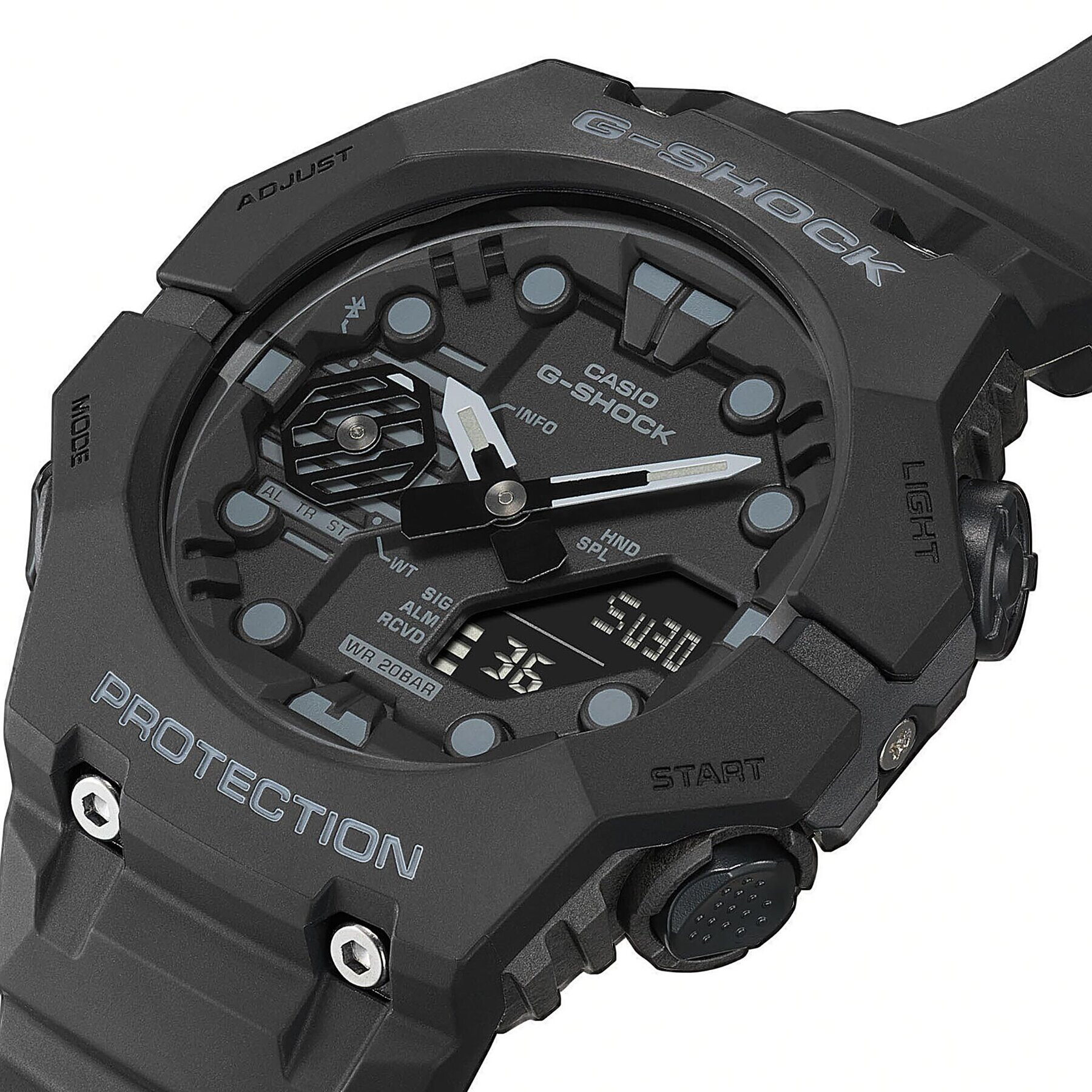 G-Shock Часовник GA-B001-1AER Черен - Pepit.bg