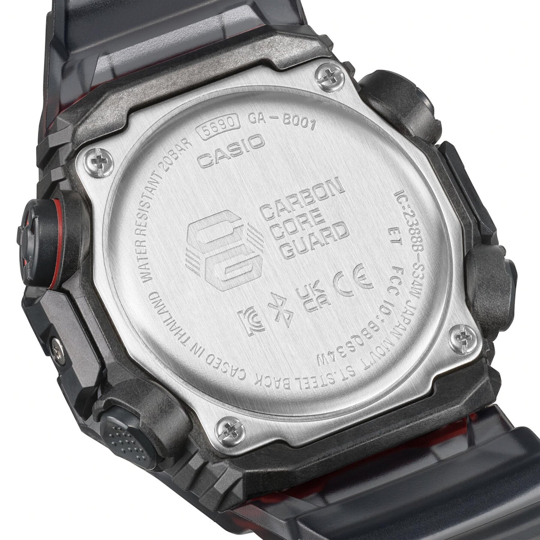 G-Shock Часовник GA-B001G-1AER Черен - Pepit.bg