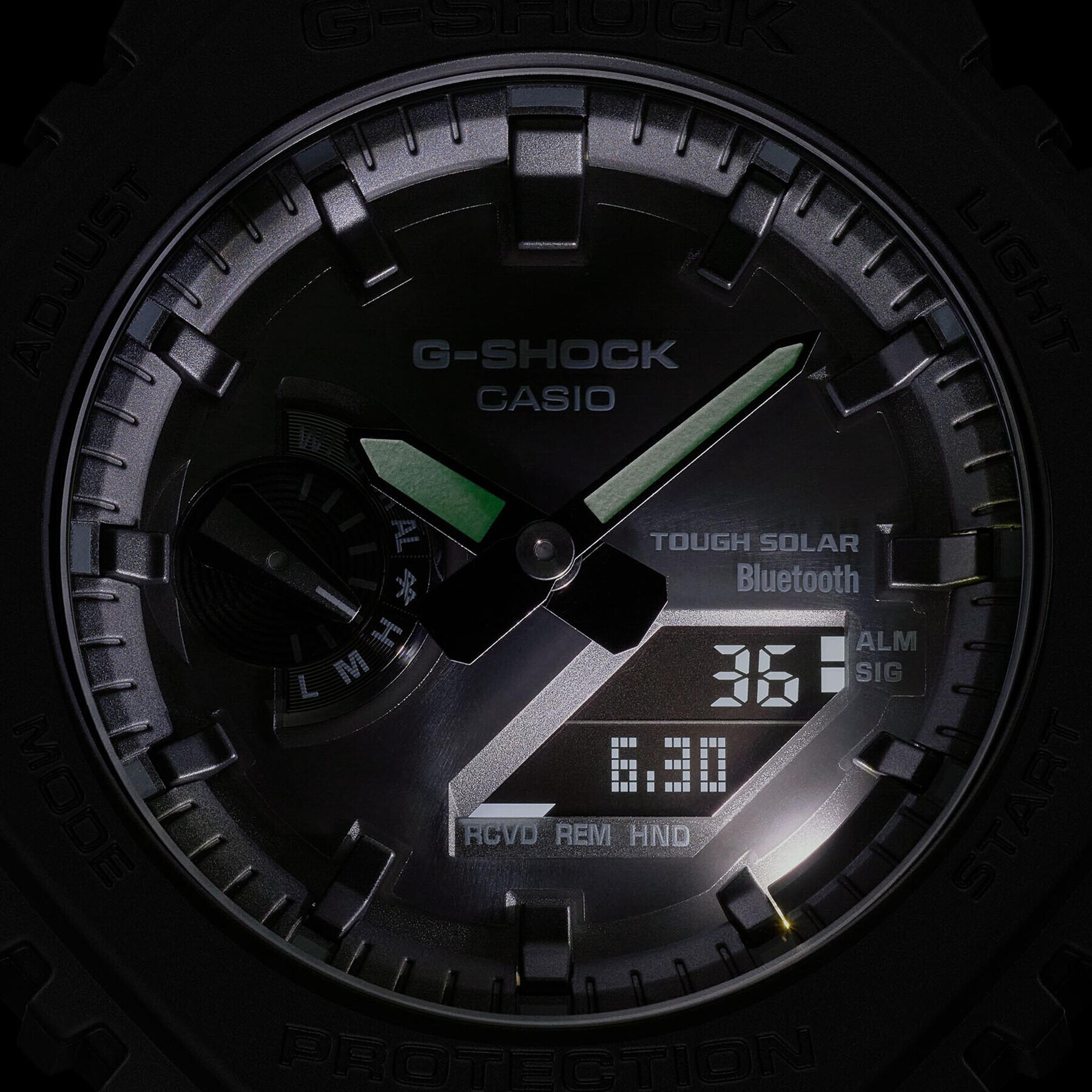 G-Shock Часовник GA-B2100-1A1ER Черен - Pepit.bg