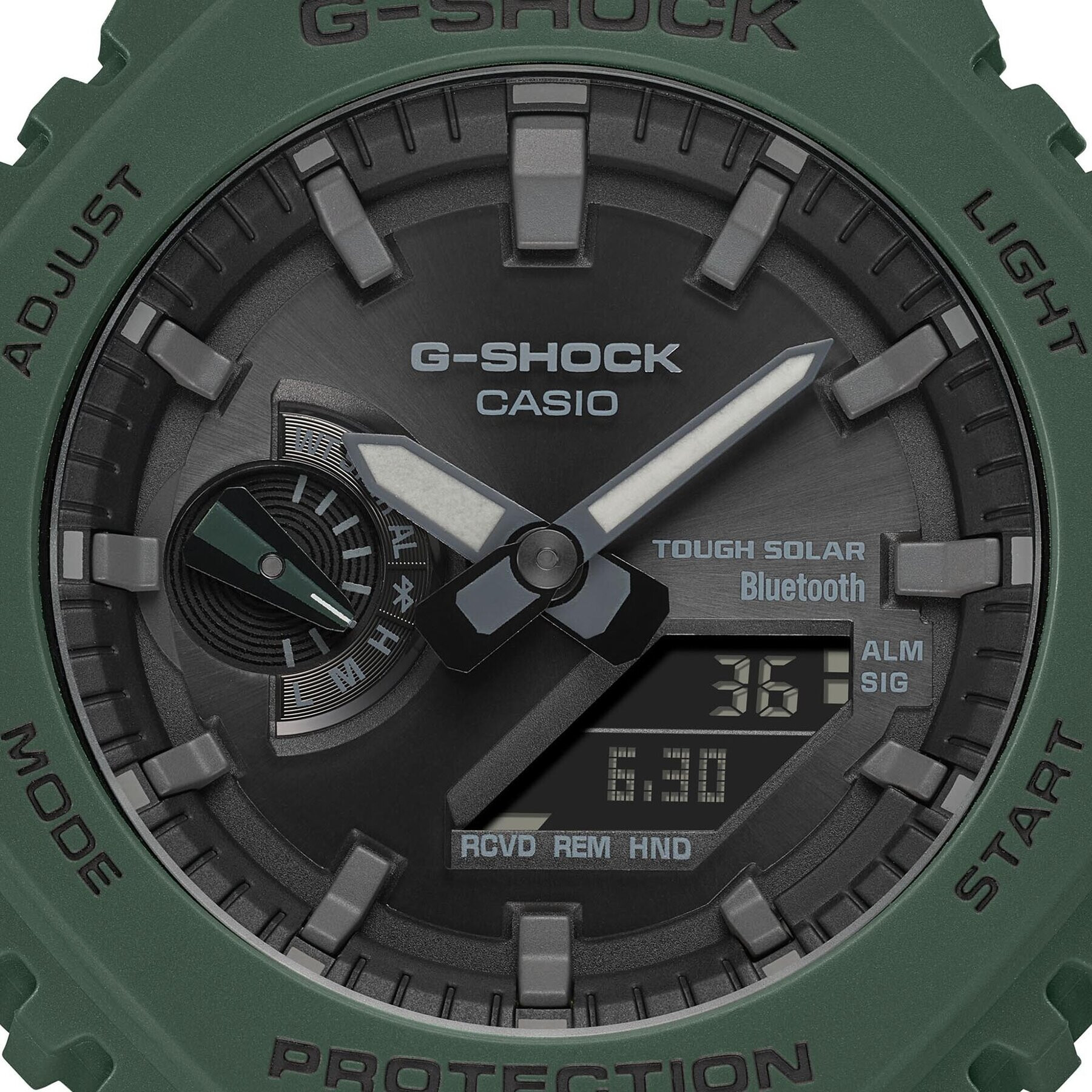 G-Shock Часовник GA-B2100-3AER Зелен - Pepit.bg