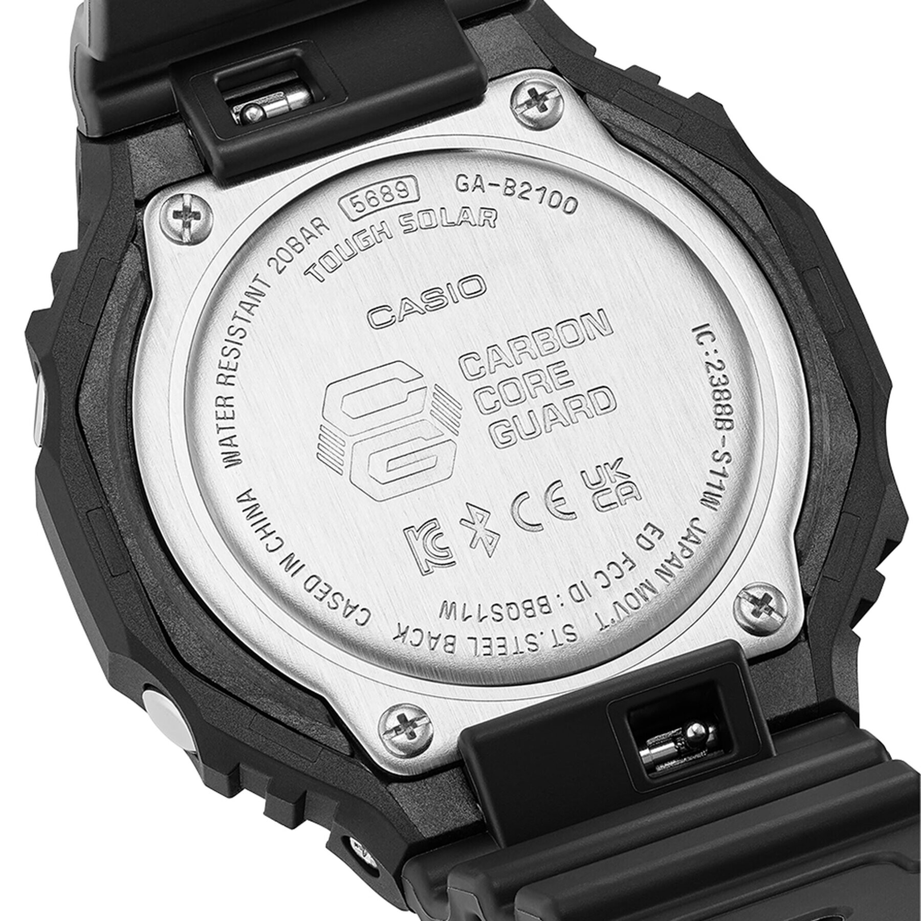 G-Shock Часовник GA-B2100CY-1AER Черен - Pepit.bg