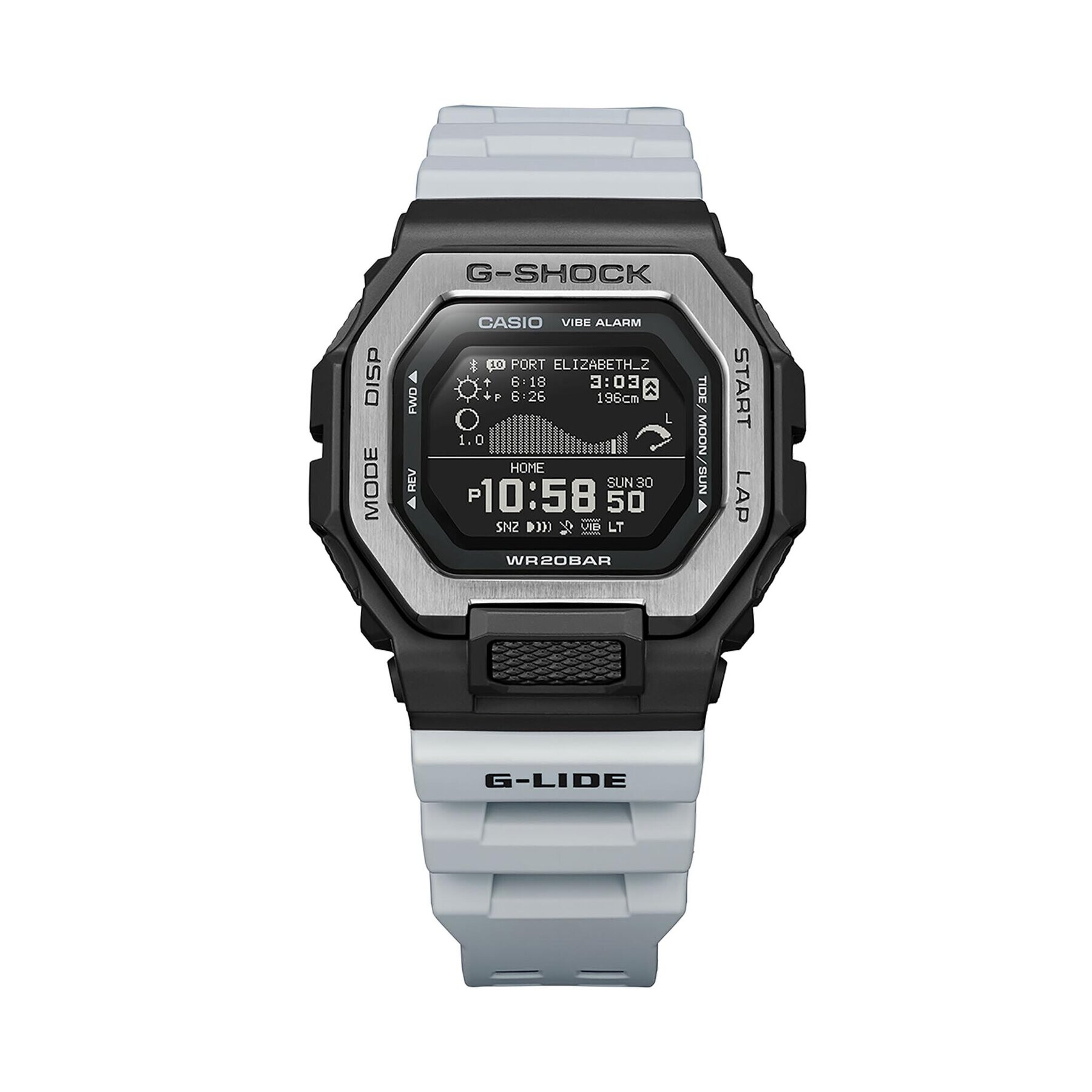 G-Shock Часовник GBX-100TT-8ER Сив - Pepit.bg