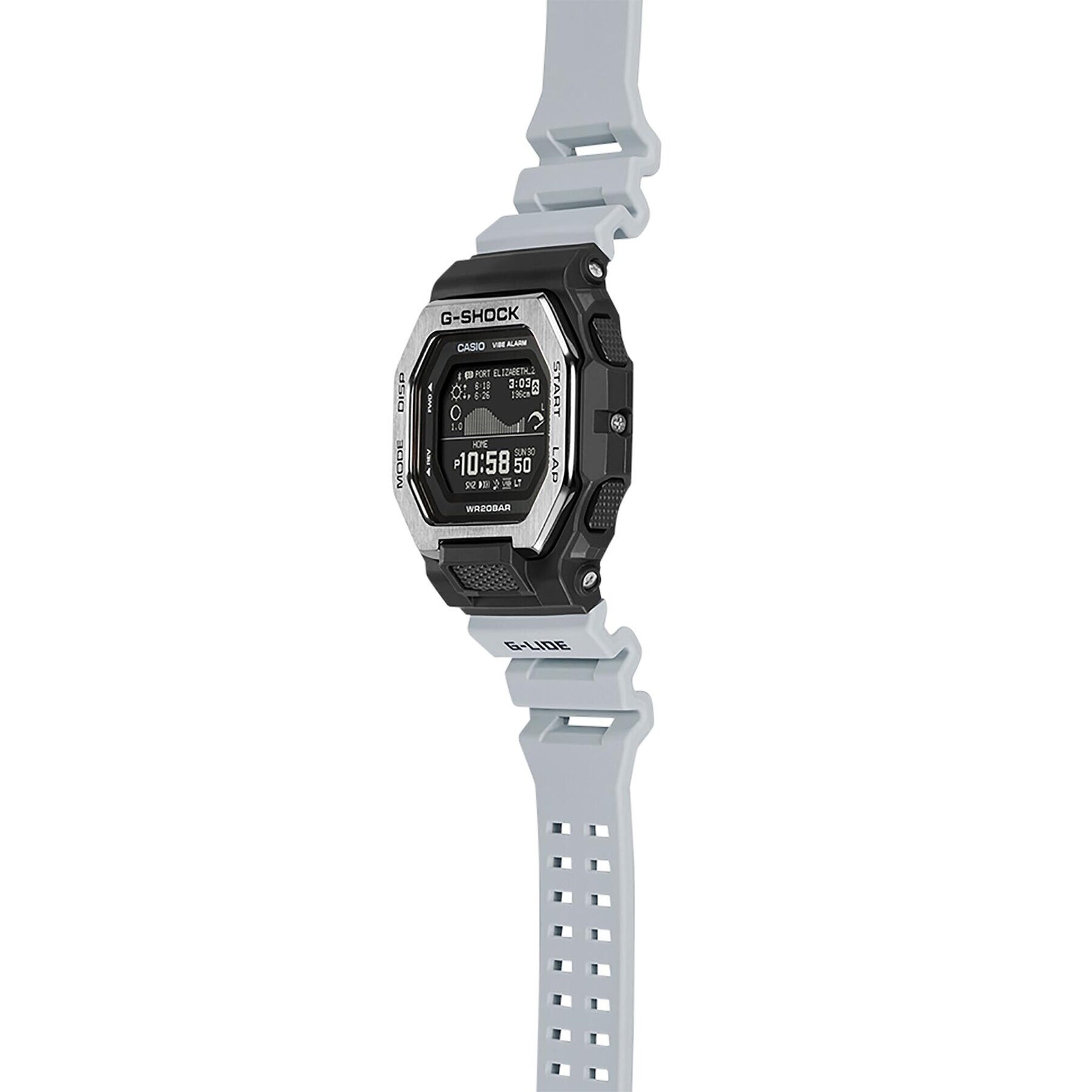 G-Shock Часовник GBX-100TT-8ER Сив - Pepit.bg