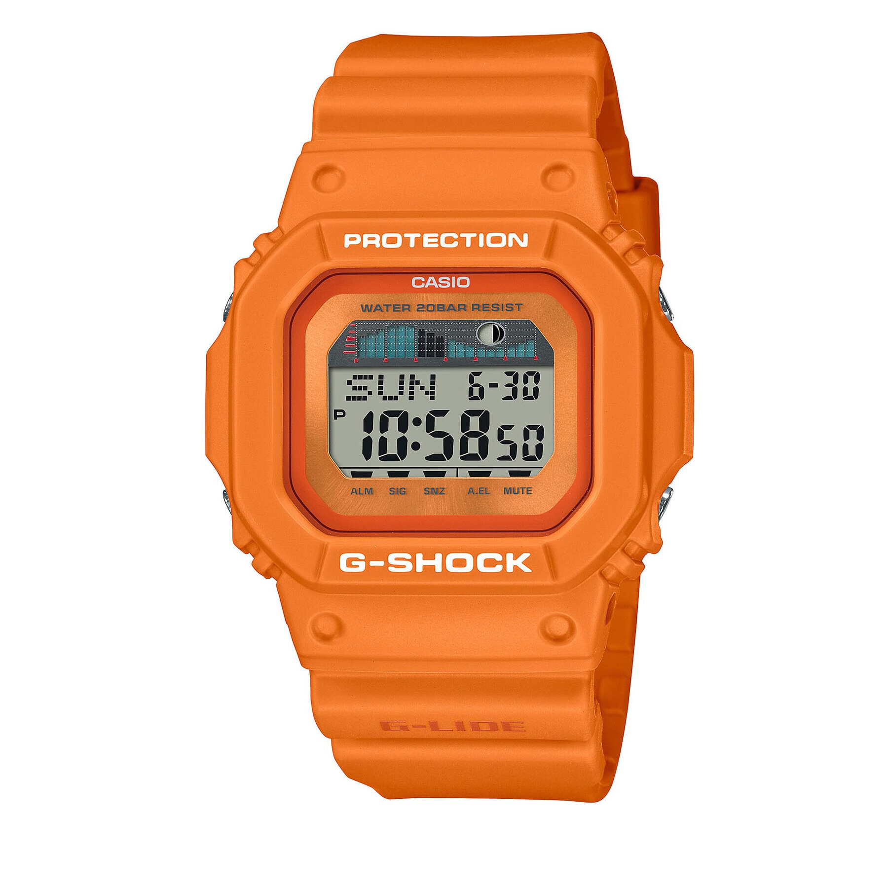G-Shock Часовник GLX-5600RT-4ER Оранжев - Pepit.bg