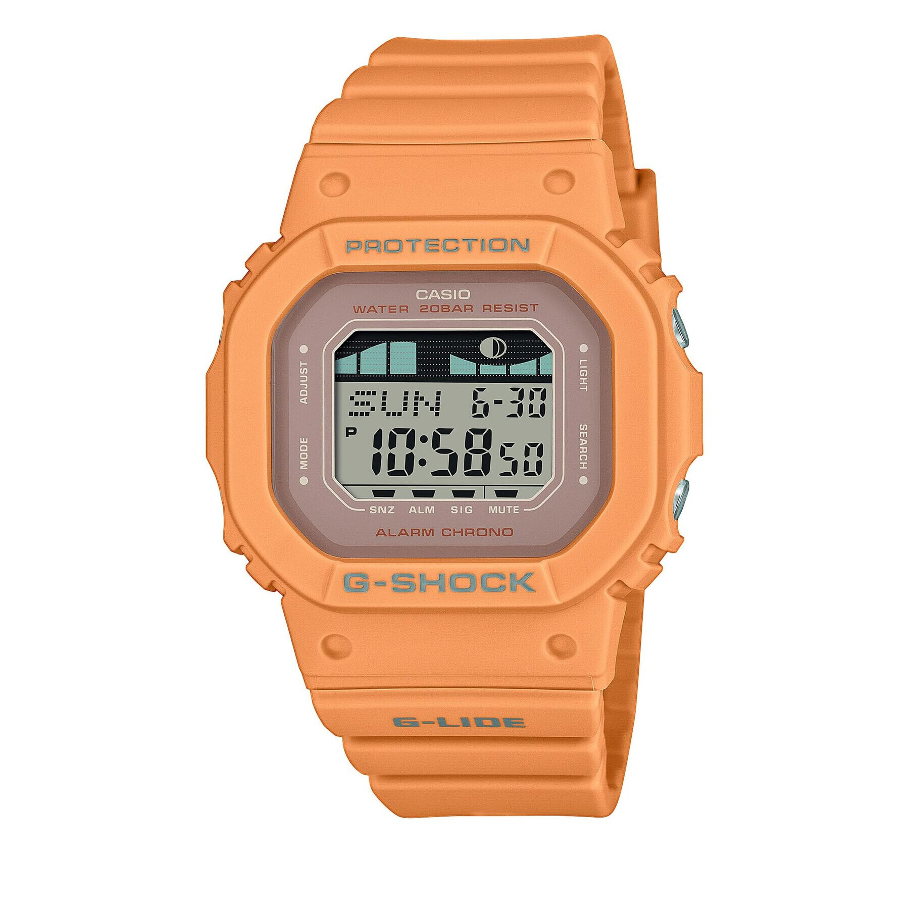G-Shock Часовник GLX-S5600-4ER Оранжев - Pepit.bg