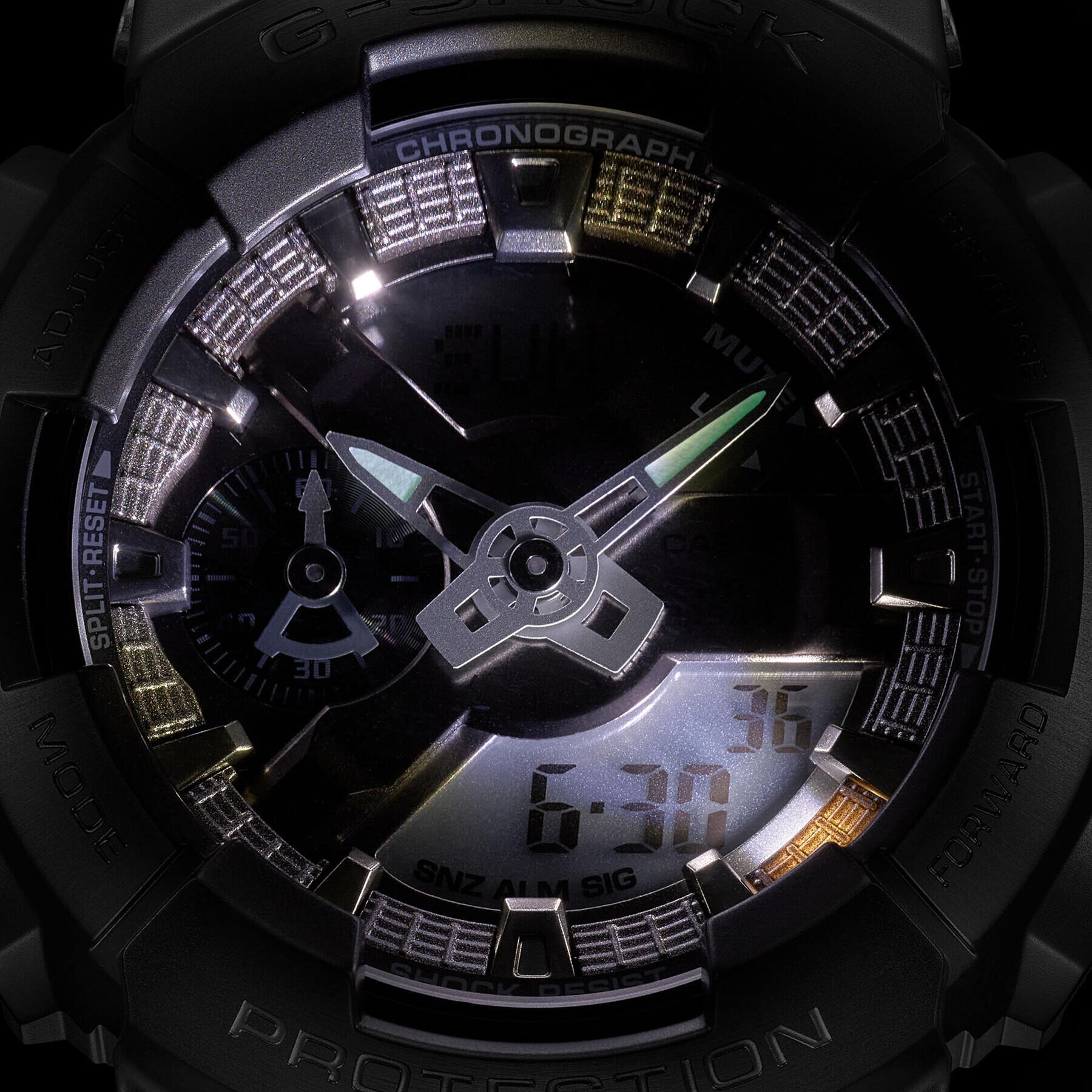 G-Shock Часовник GM-110MF-1AER Черен - Pepit.bg