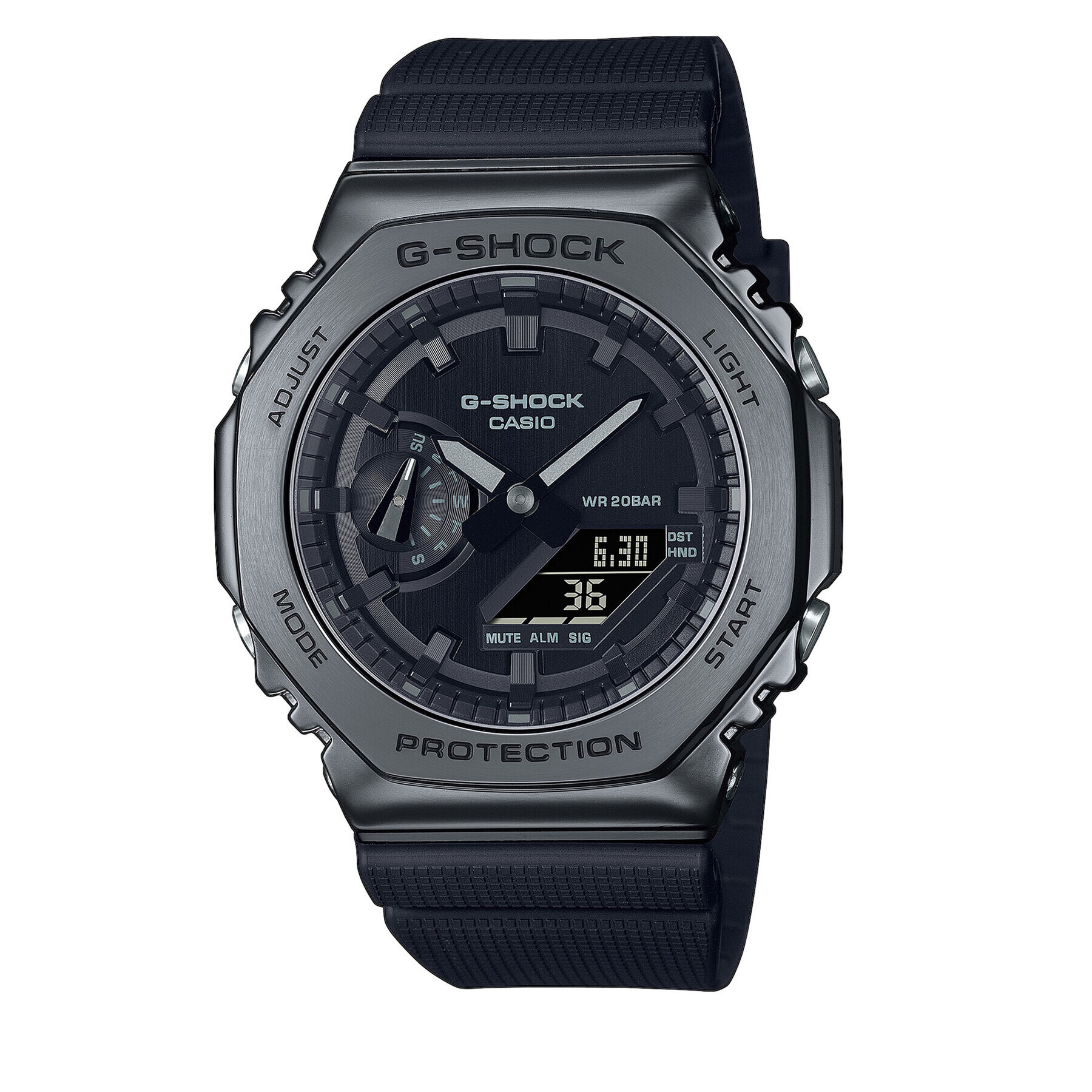 G-Shock Часовник GM-2100BB-1AER Черен - Pepit.bg