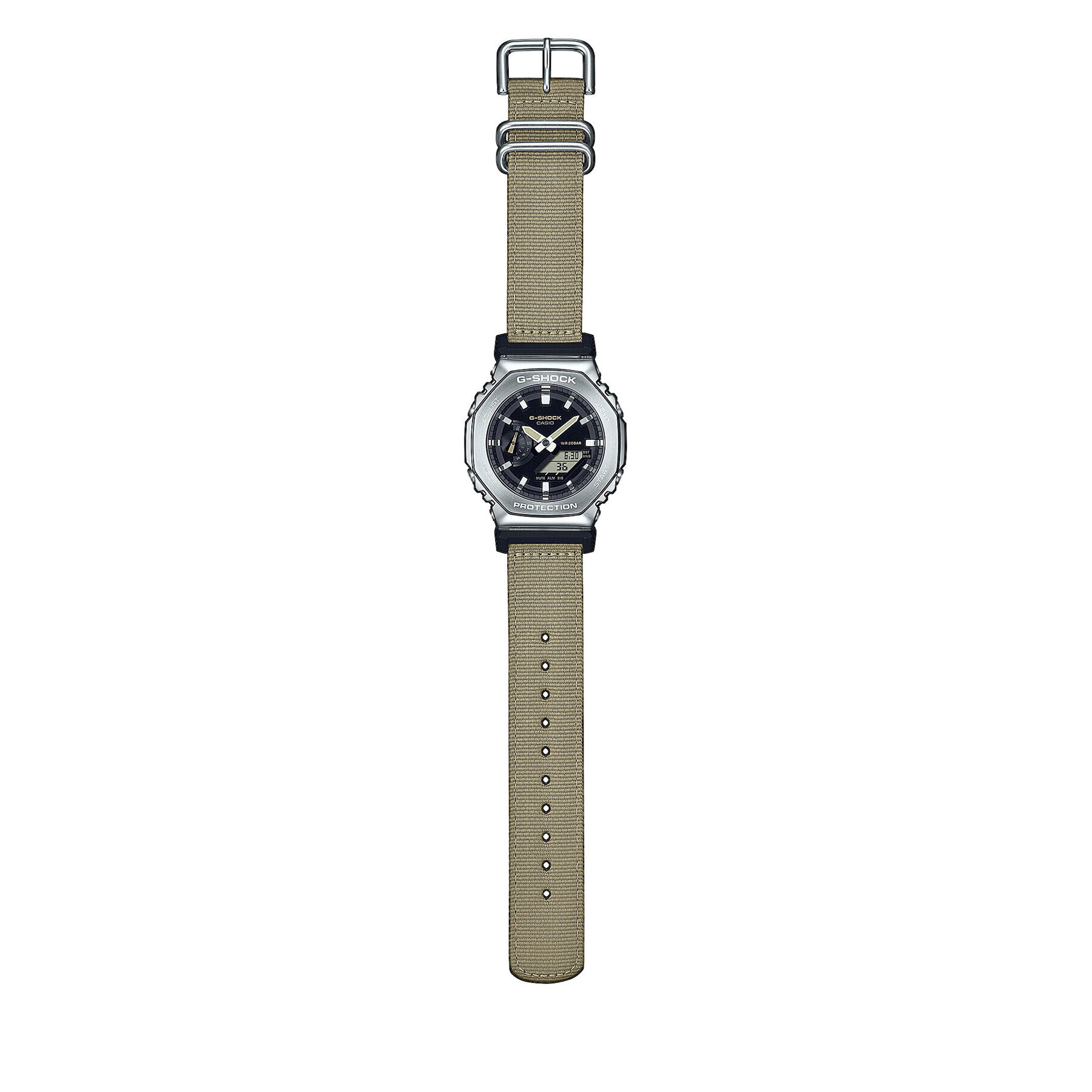 G-Shock Часовник GM-2100C -5AER Сребрист - Pepit.bg