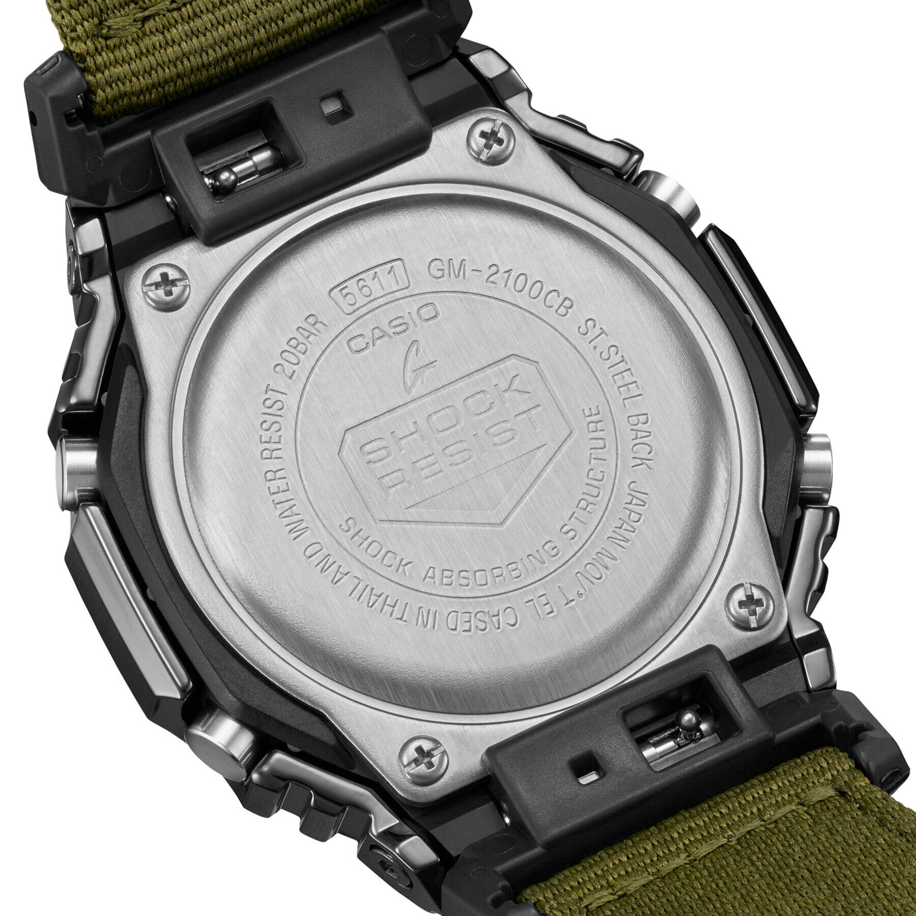 G-Shock Часовник GM-2100CB -3AER Каки - Pepit.bg
