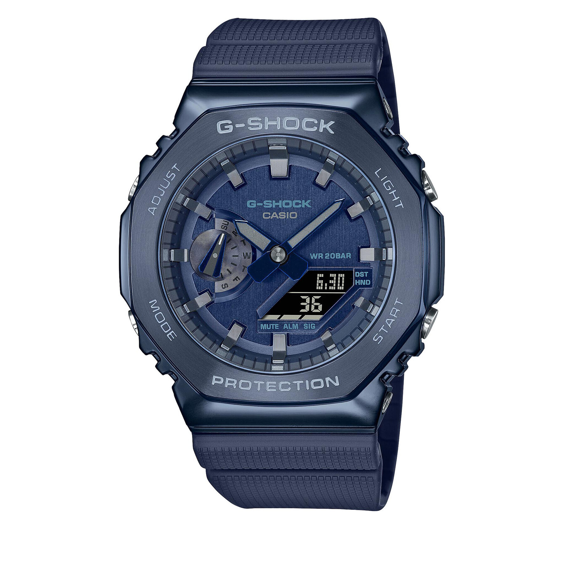 G-Shock Часовник GM-2100N-2AER Тъмносин - Pepit.bg