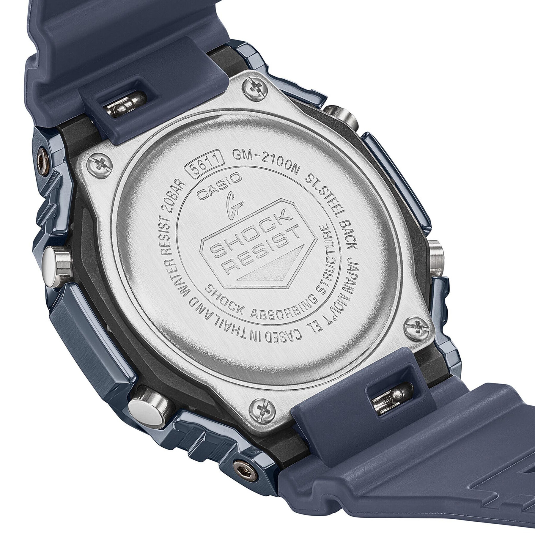 G-Shock Часовник GM-2100N-2AER Тъмносин - Pepit.bg