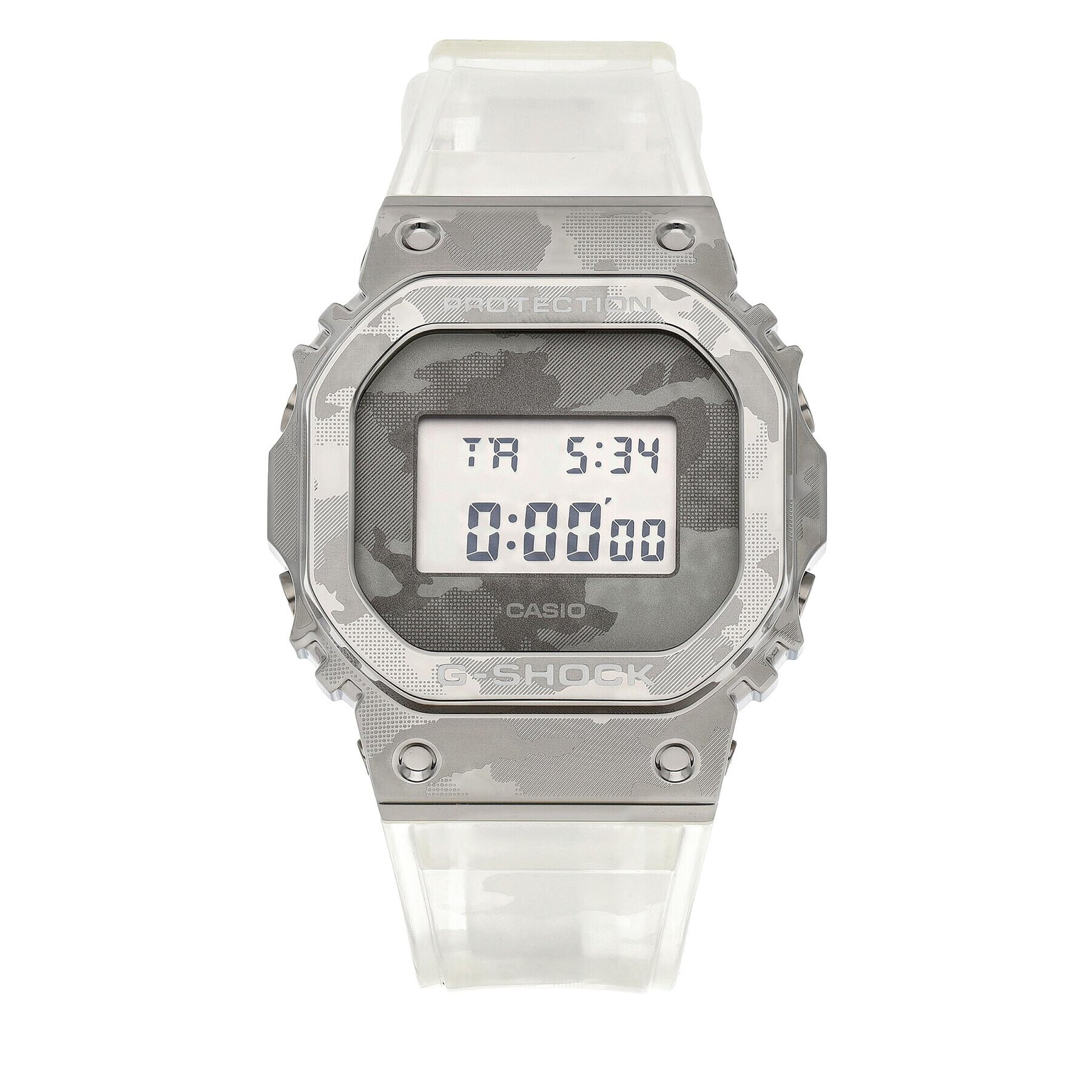 G-Shock Часовник GM-5600SCM-1ER Бял - Pepit.bg