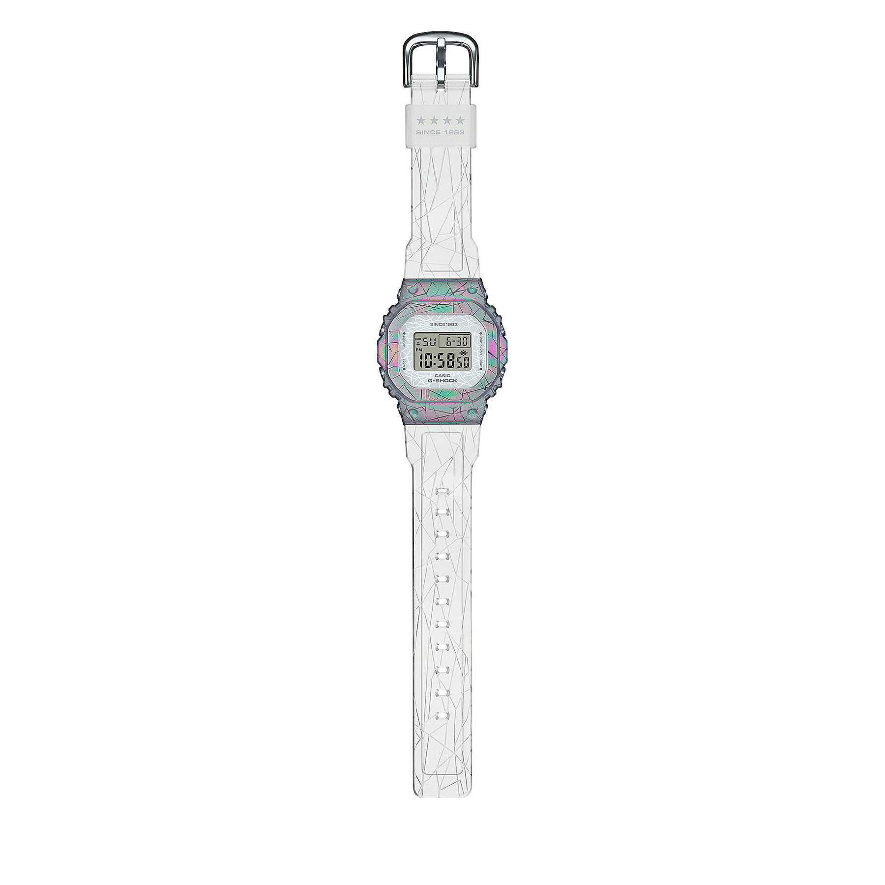 G-Shock Часовник GM-S5640GEM-7ER Бял - Pepit.bg