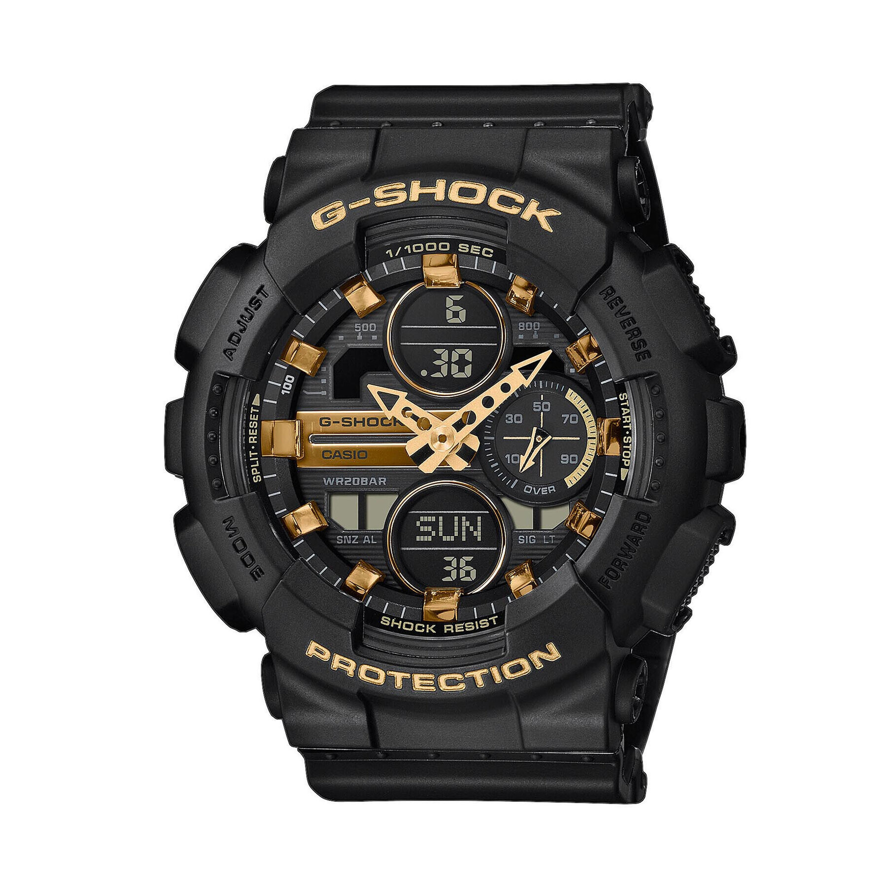 G-Shock Часовник GMA-S140M-1AER Черен - Pepit.bg