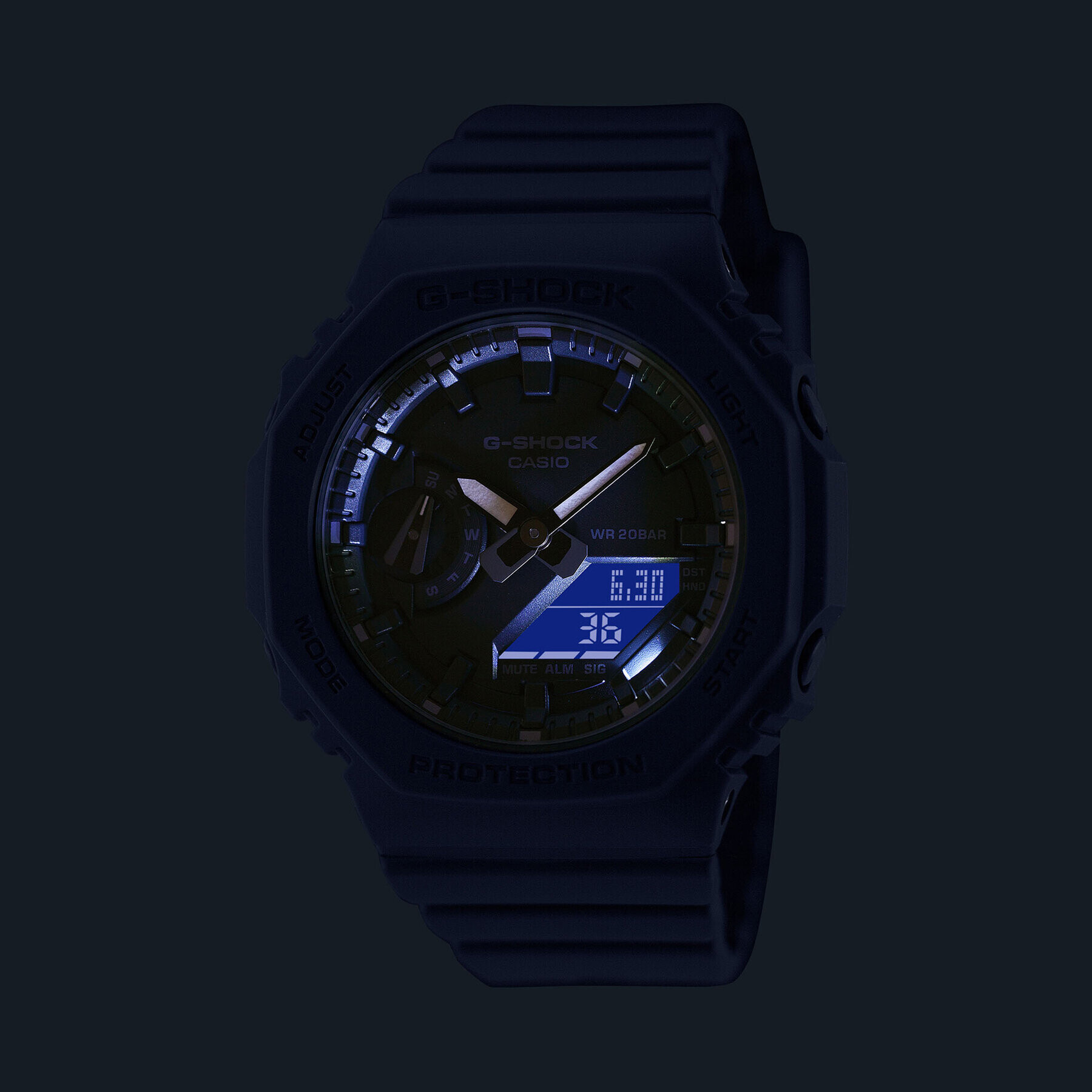G-Shock Часовник GMA-S2100BA-2A1ER Тъмносин - Pepit.bg