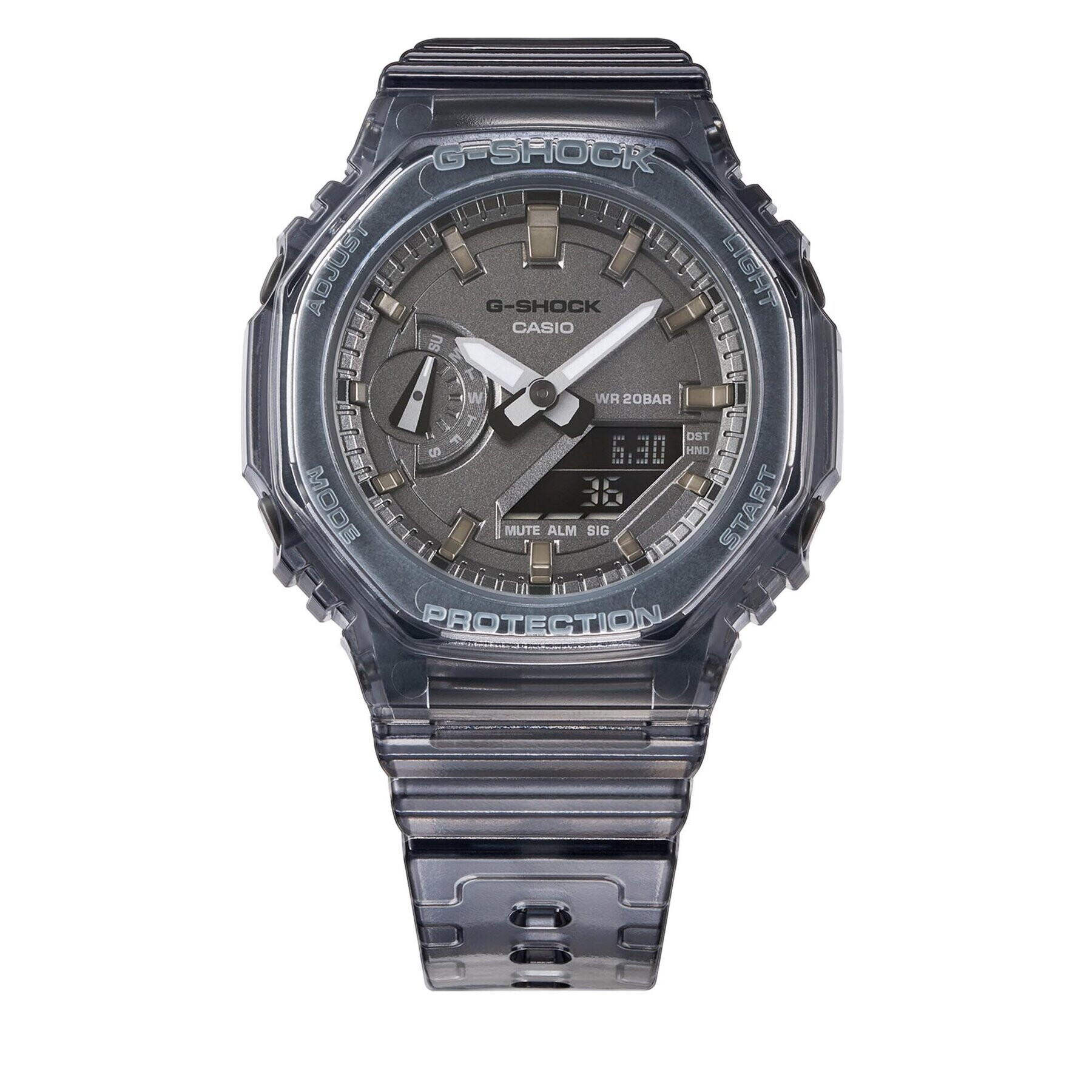 G-Shock Часовник GMA-S2100SK-1AER Сив - Pepit.bg