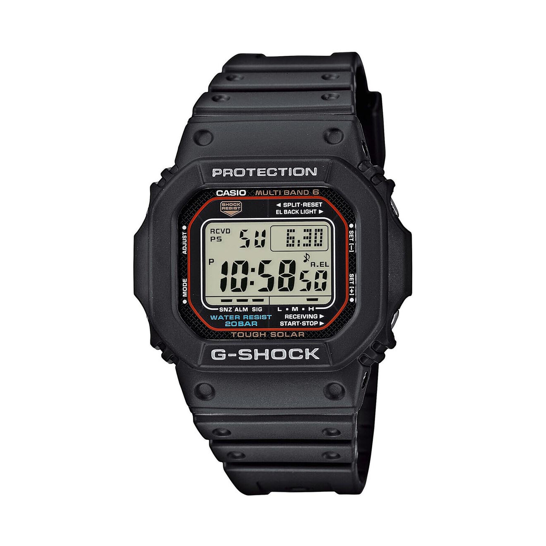 G-Shock Часовник GW-M5610-1ER Черен - Pepit.bg