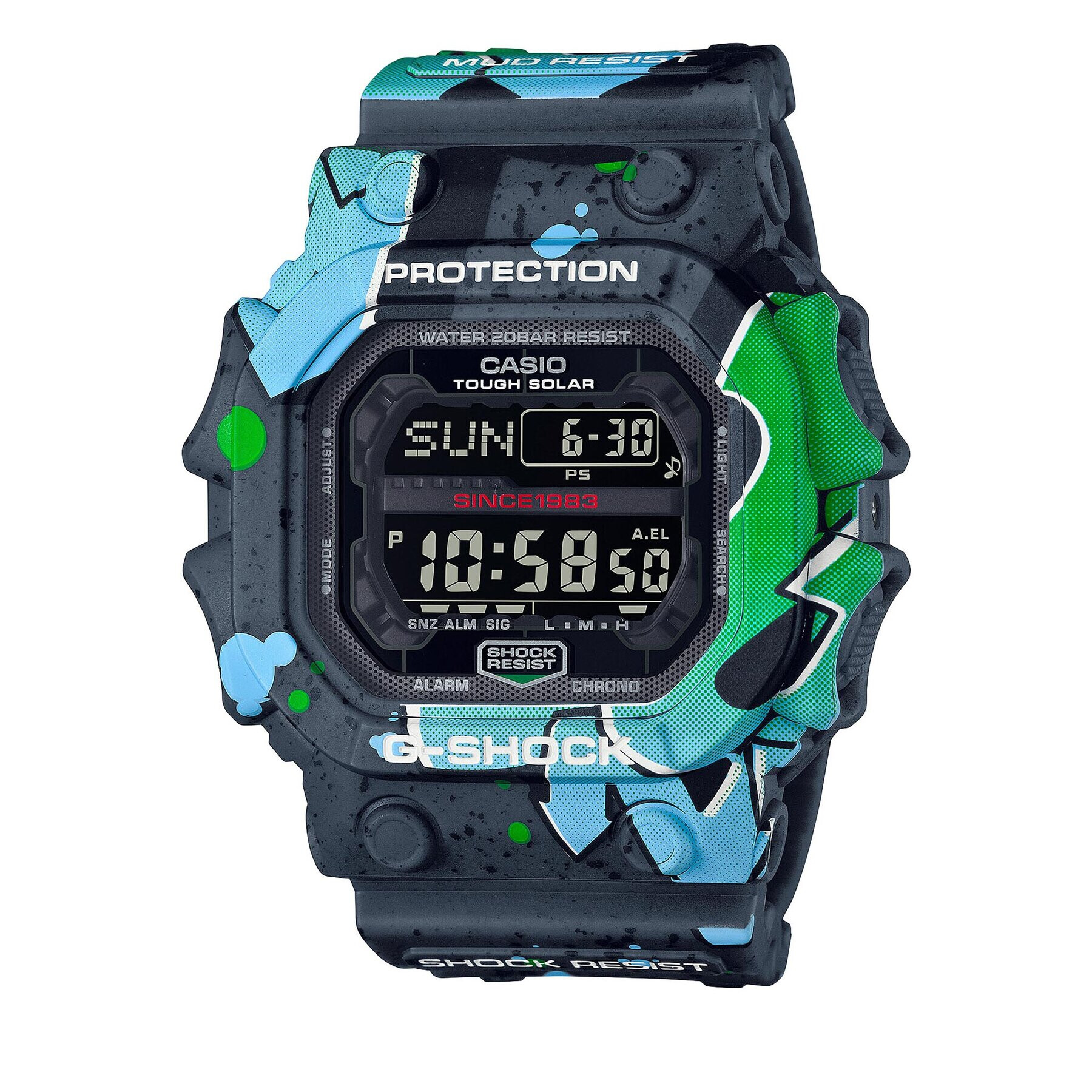 G-Shock Часовник Street Spirit Черен - Pepit.bg
