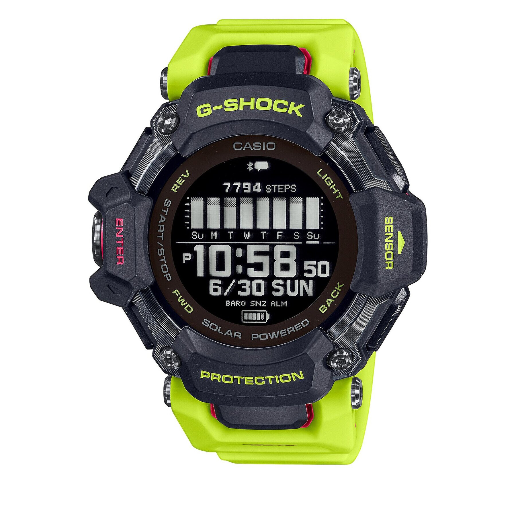 G-Shock Smartwatch GBD-H2000-1A9ER Черен - Pepit.bg