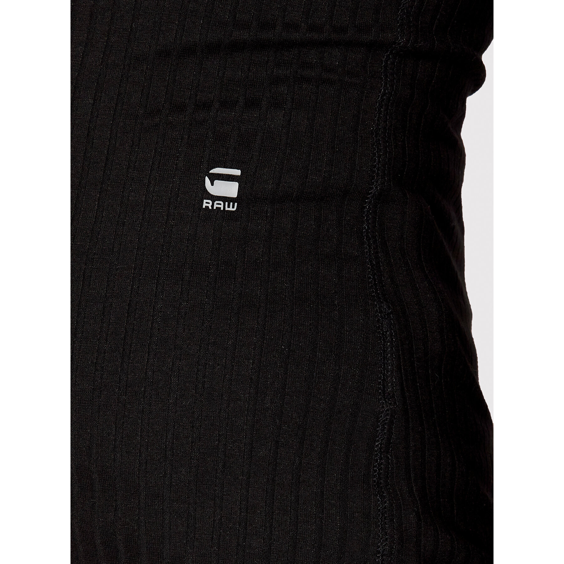 G-Star Raw Блуза Rib D19903-C794-6484 Черен Slim Fit - Pepit.bg